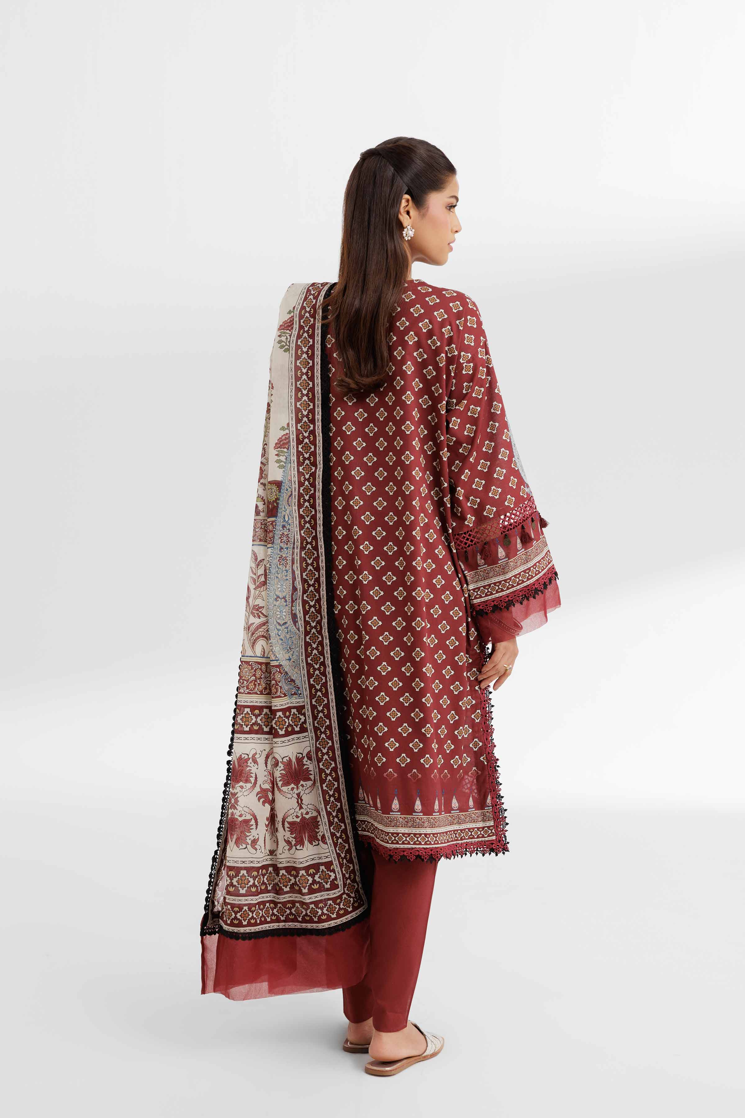 3 Piece - Digital Printed Suit - 42502089 for Women - Unstitched Collection | Nishat | Shop Online