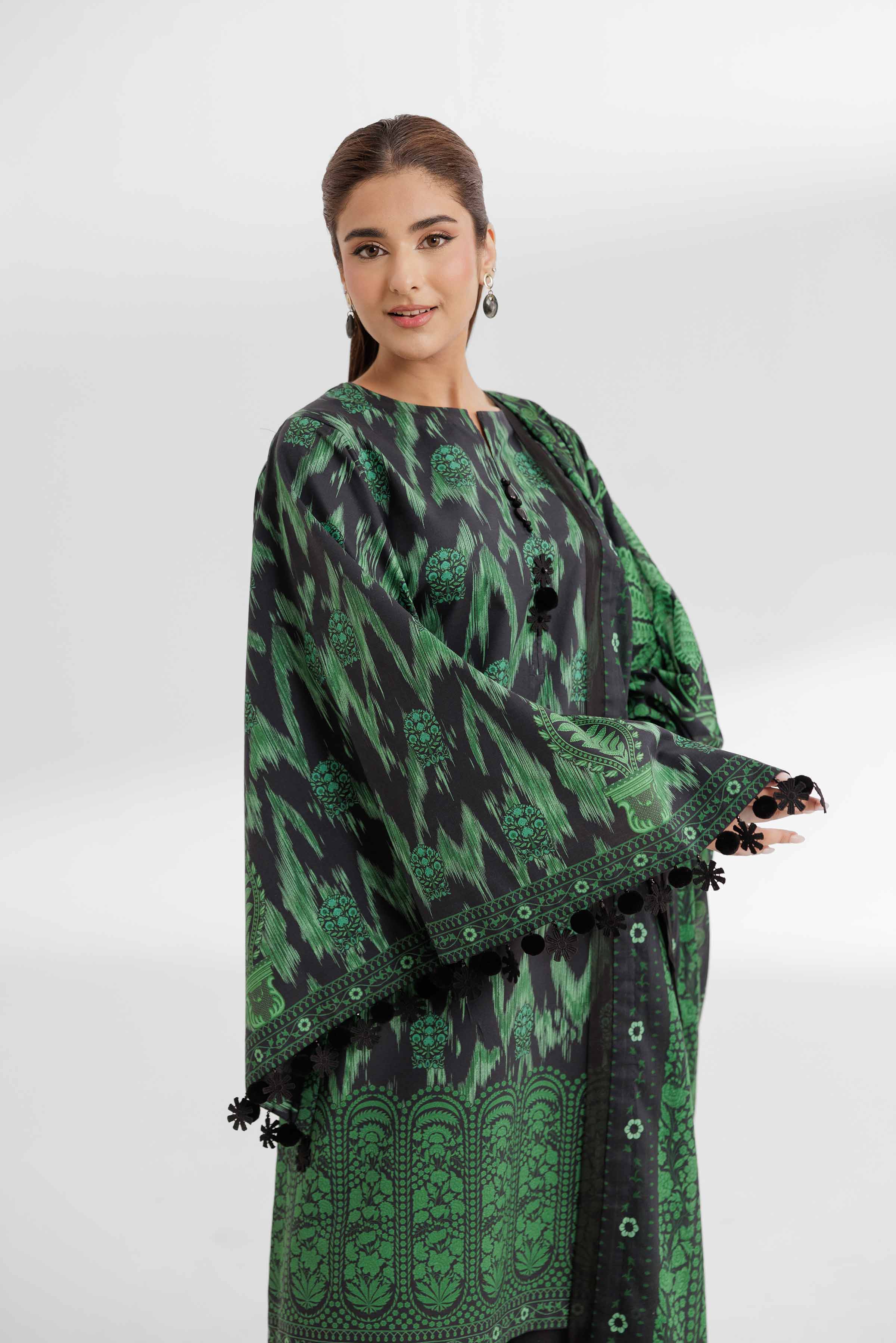 3 Piece - Digital Printed Suit - 42502094 for Women - Unstitched Collection | Nishat | Shop Online