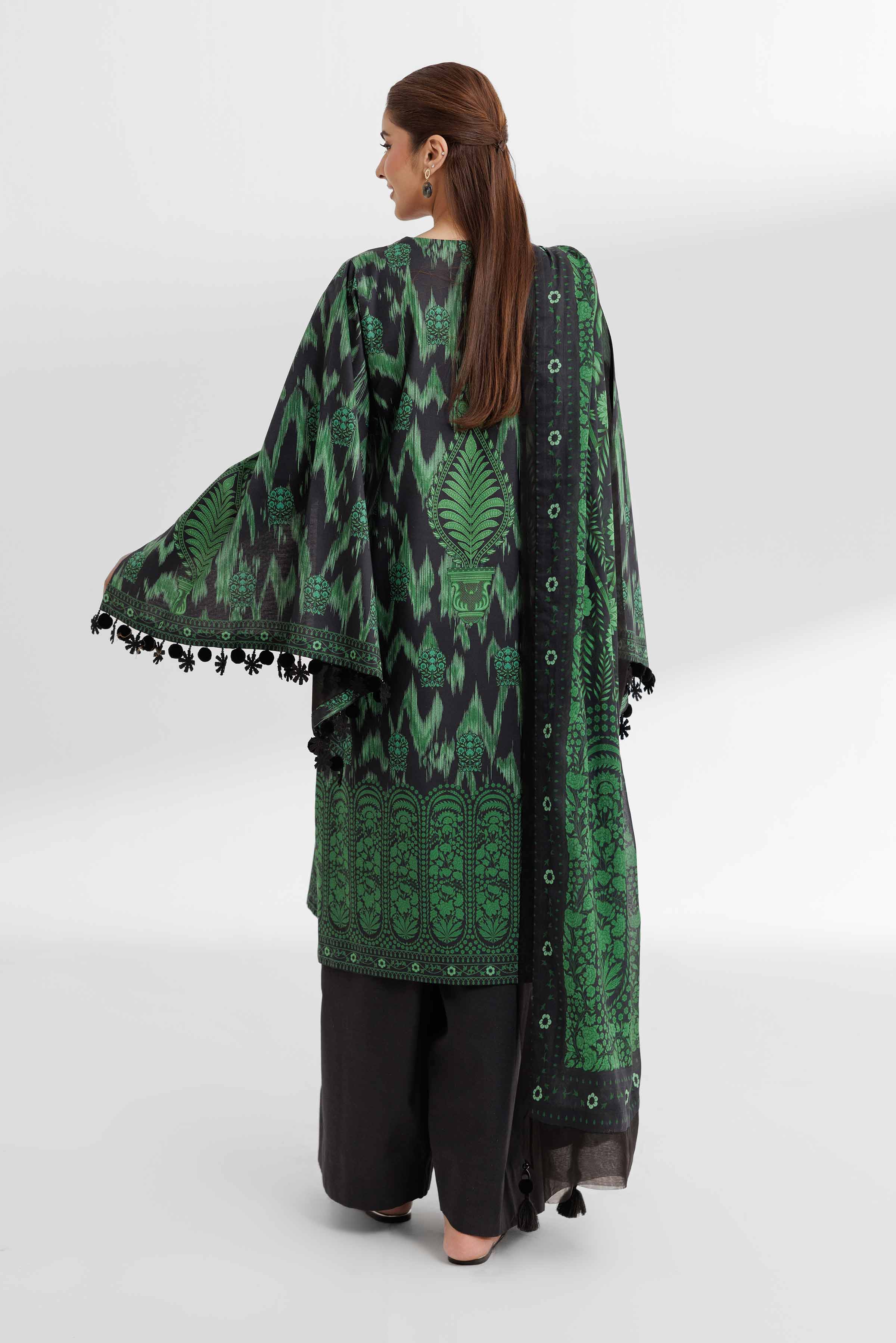 3 Piece - Digital Printed Suit - 42502094 for Women - Unstitched Collection | Nishat | Shop Online
