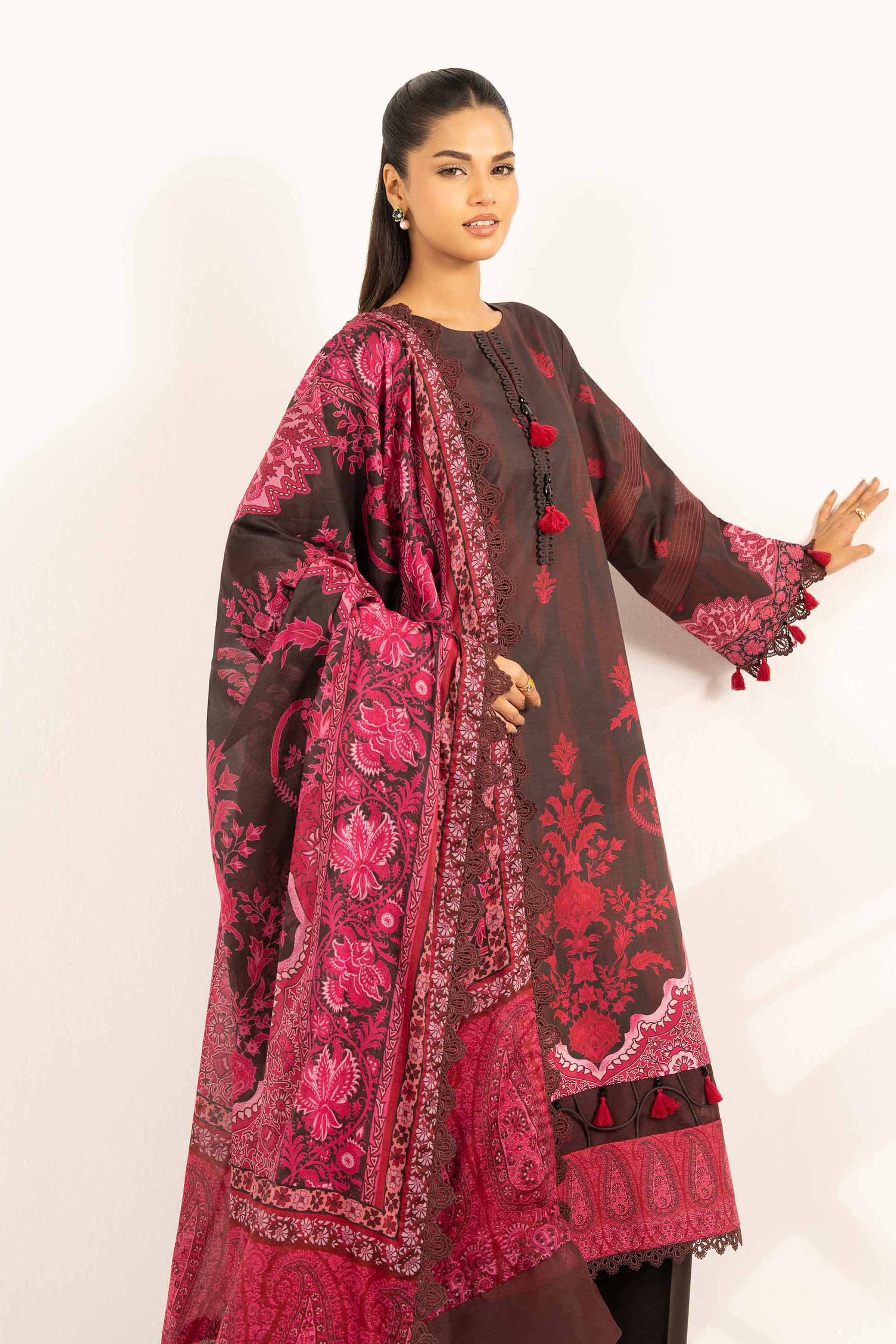 3 Piece - Digital Printed Suit - 42502096 for Women - Unstitched Collection | Nishat | Shop Online
