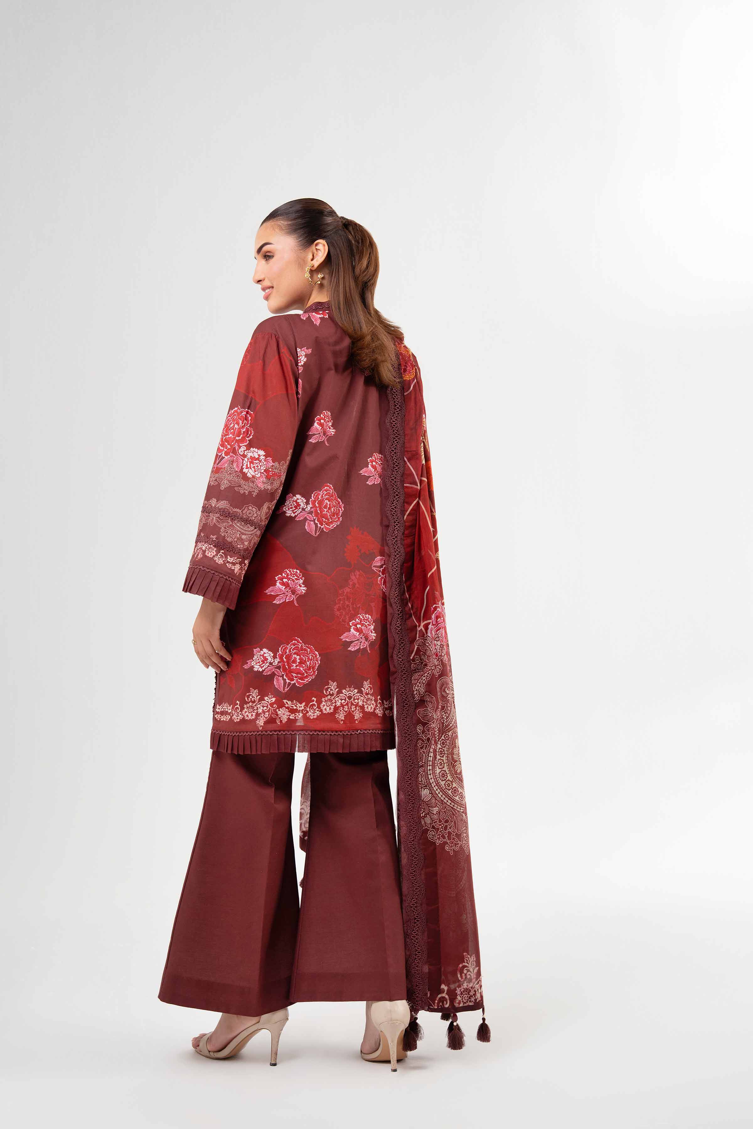3 Piece - Digital Printed Suit - 42502099 for Women - Unstitched Collection | Nishat | Shop Online