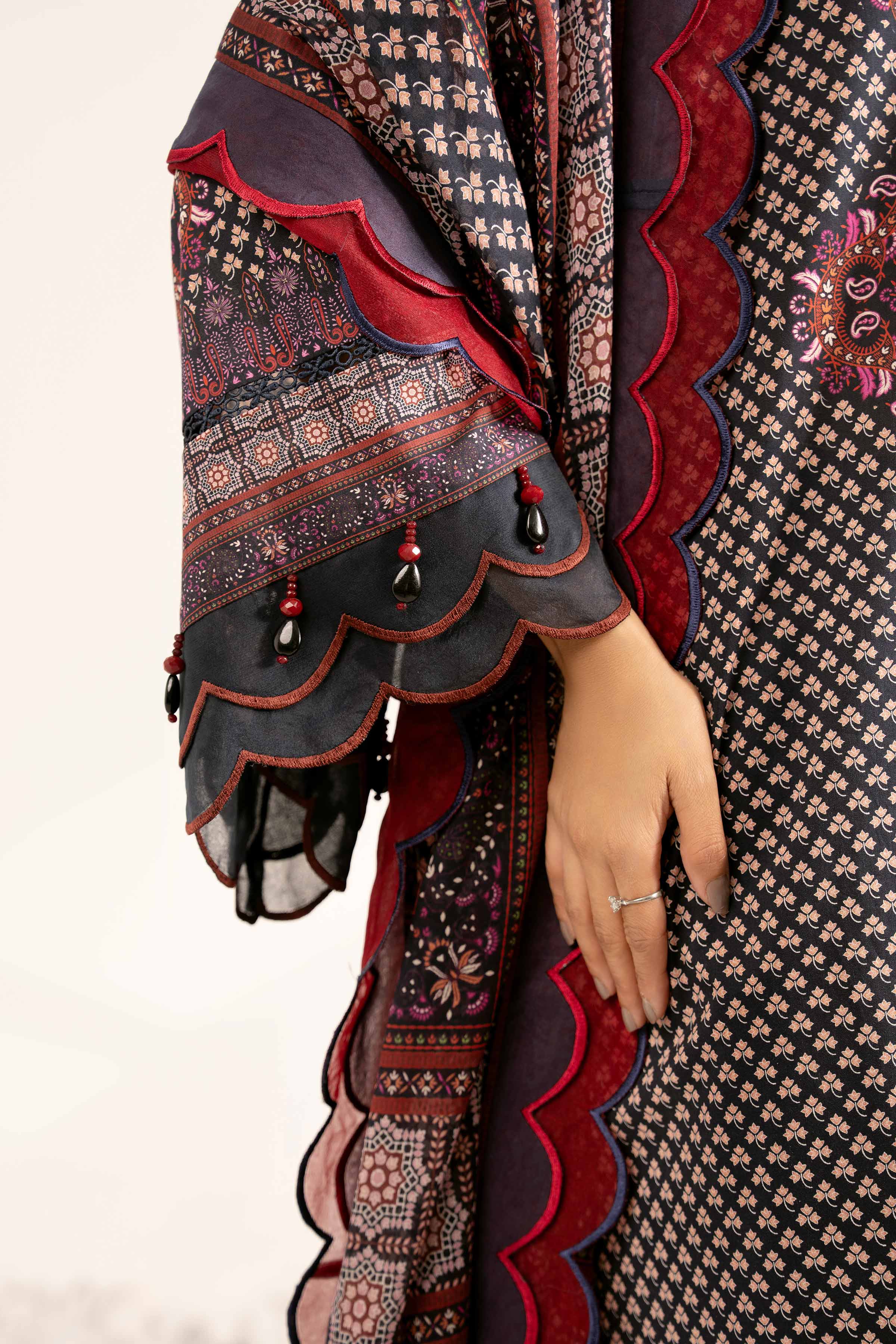 3 Piece - Digital Printed Suit - 42502100 for Women - Unstitched Collection | Nishat | Shop Online