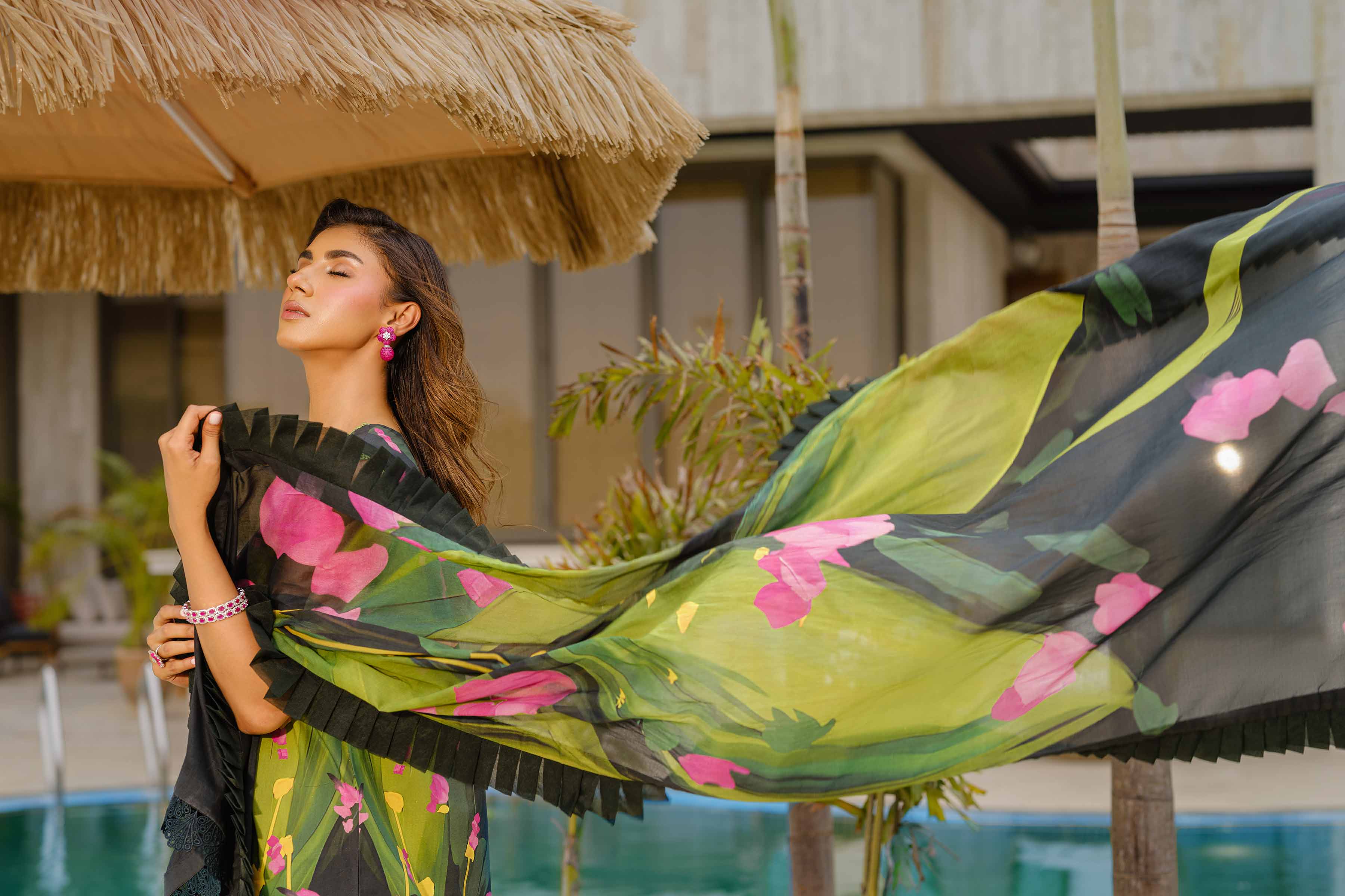 3 Piece - Digital Printed Suit - 42502101