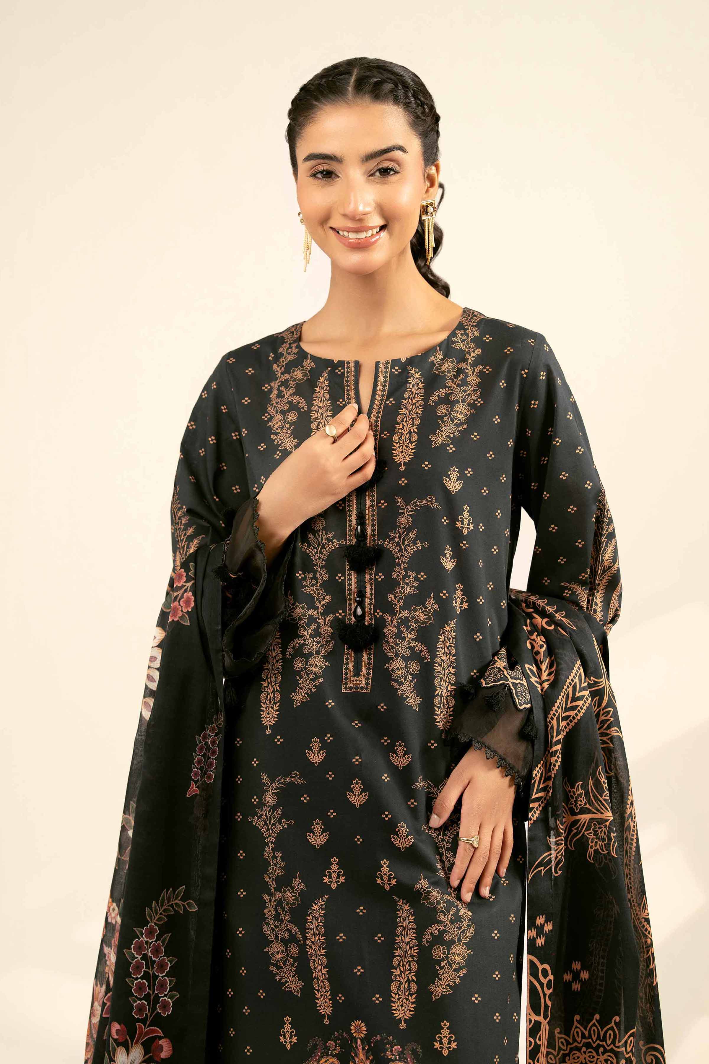 3 Piece - Digital Printed Suit - 42502102 for Women - Unstitched Collection | Nishat | Shop Online