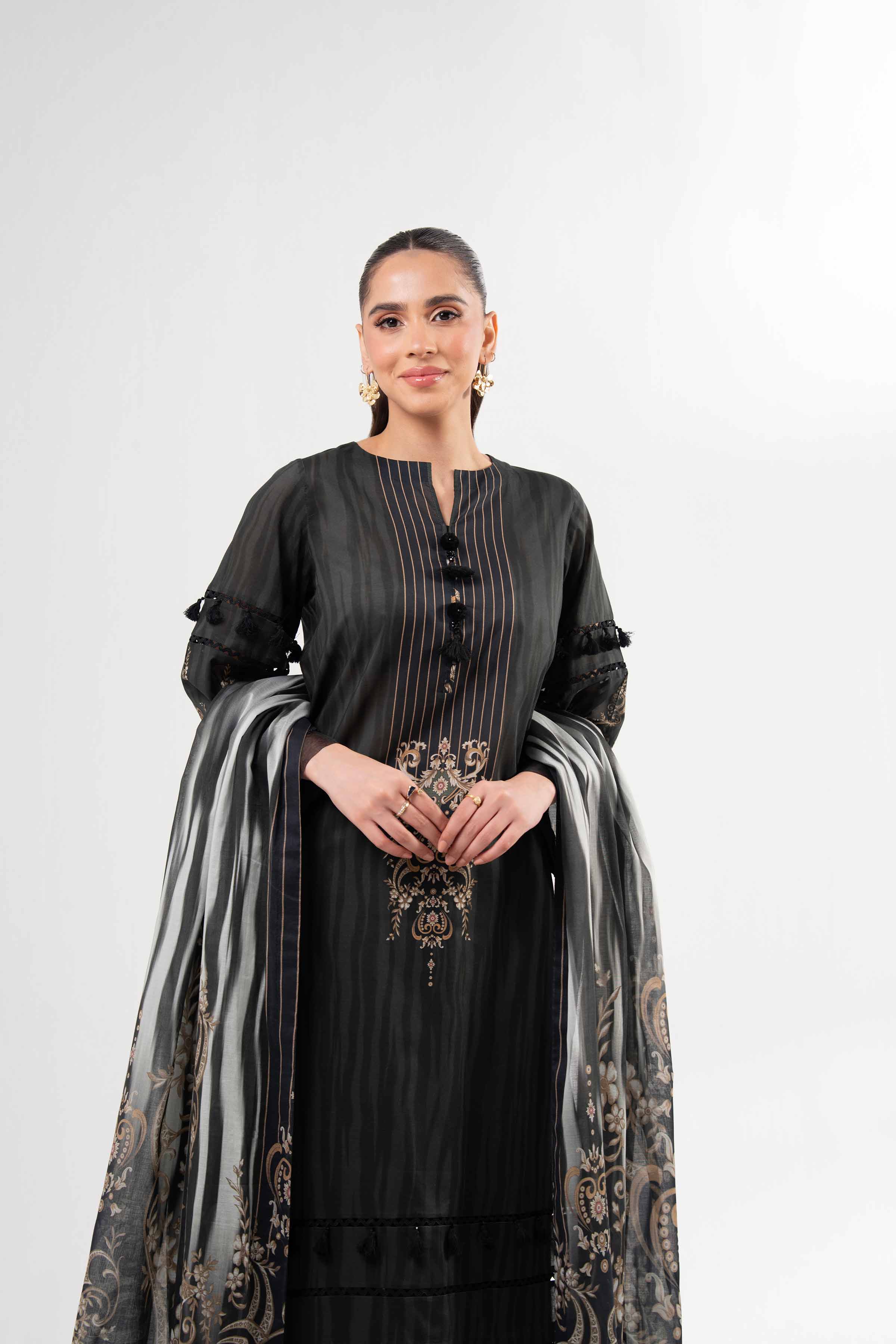 3 Piece - Digital Printed Suit - 42502103 for Women - Unstitched Collection | Nishat | Shop Online