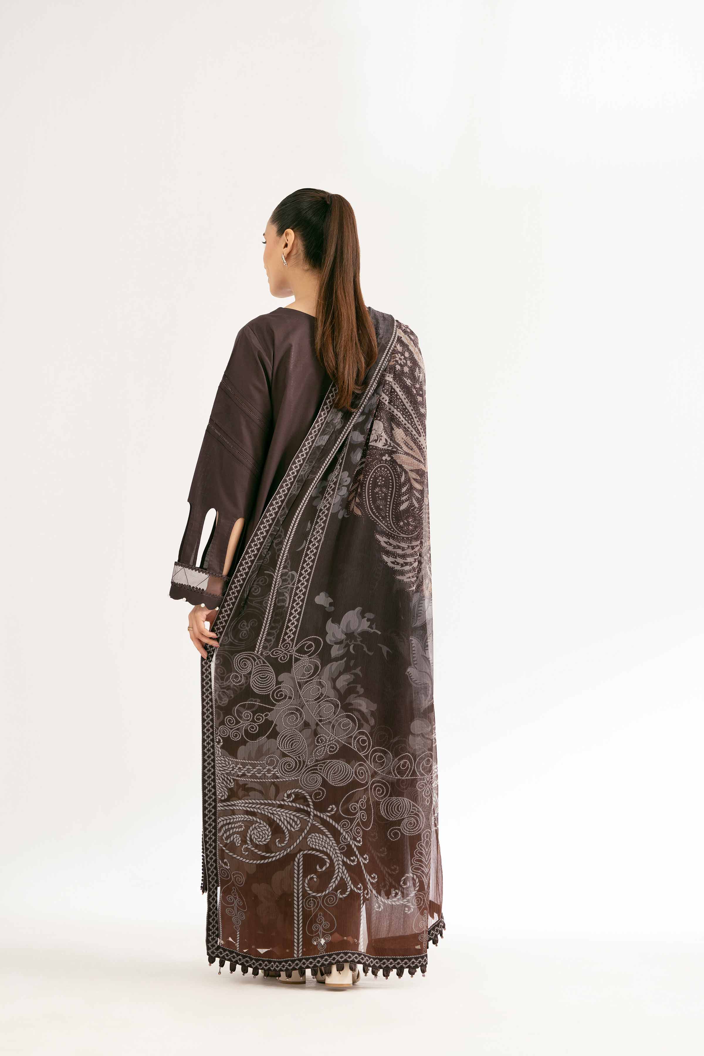 3 Piece - Digital Printed Embroidered Suit - 42502104 for Women - Unstitched Collection | Nishat | Shop Online