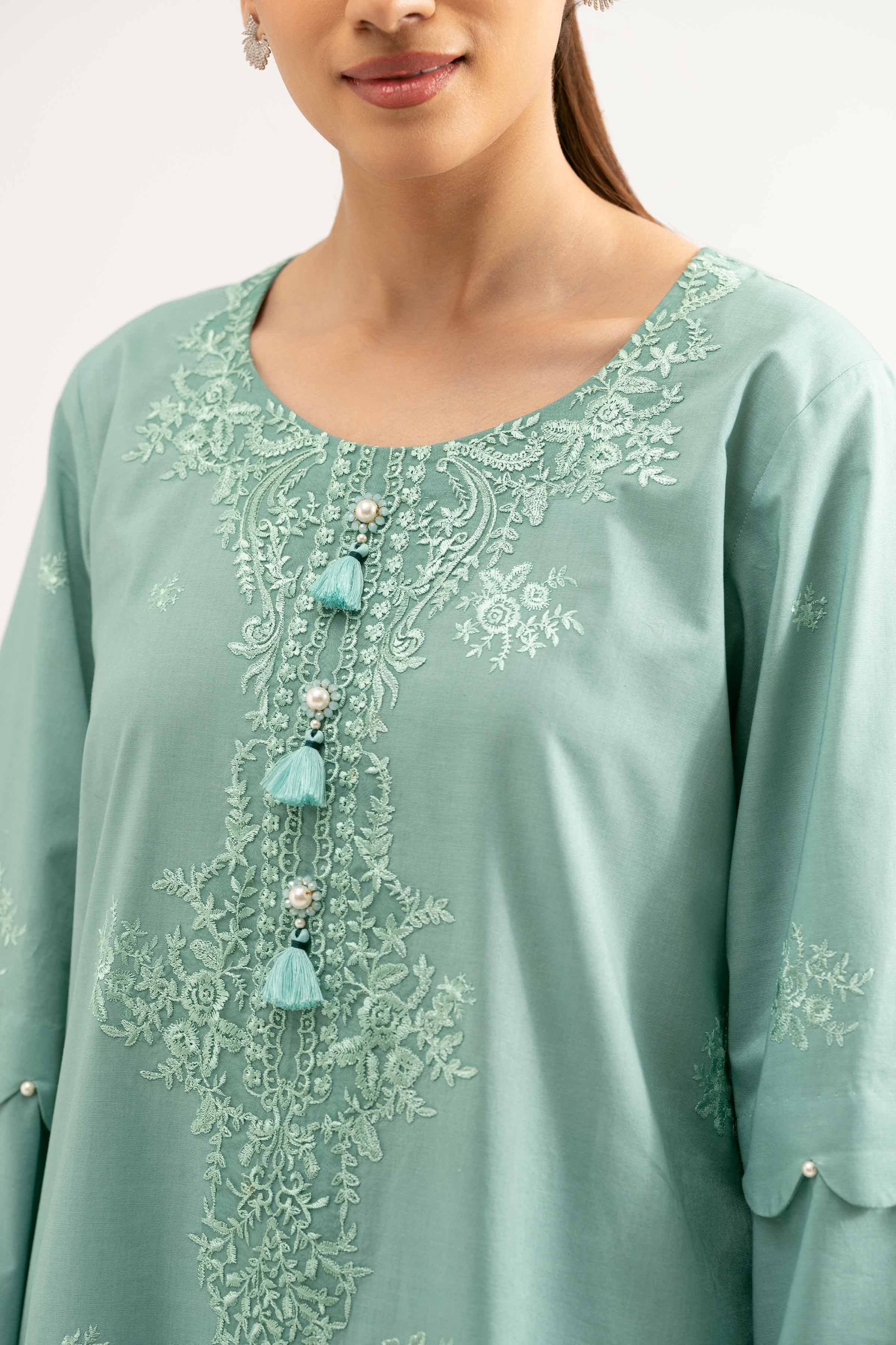 3 Piece - Digital Printed Embroidered Suit - 42502110 for Women - Unstitched Collection | Nishat | Shop Online