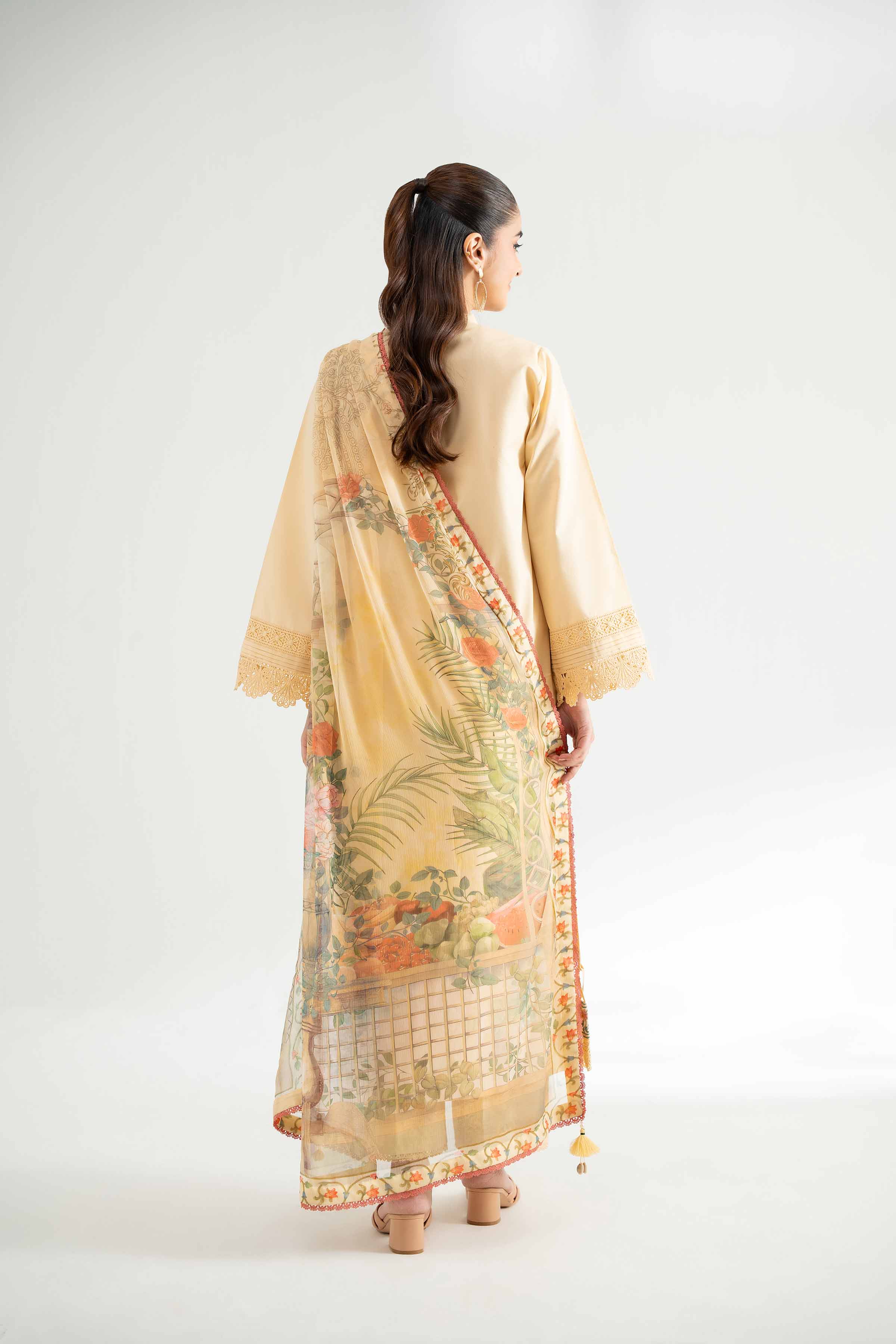 3 Piece - Digital Printed Embroidered Suit - 42502113 for Women - Unstitched Collection | Nishat | Shop Online