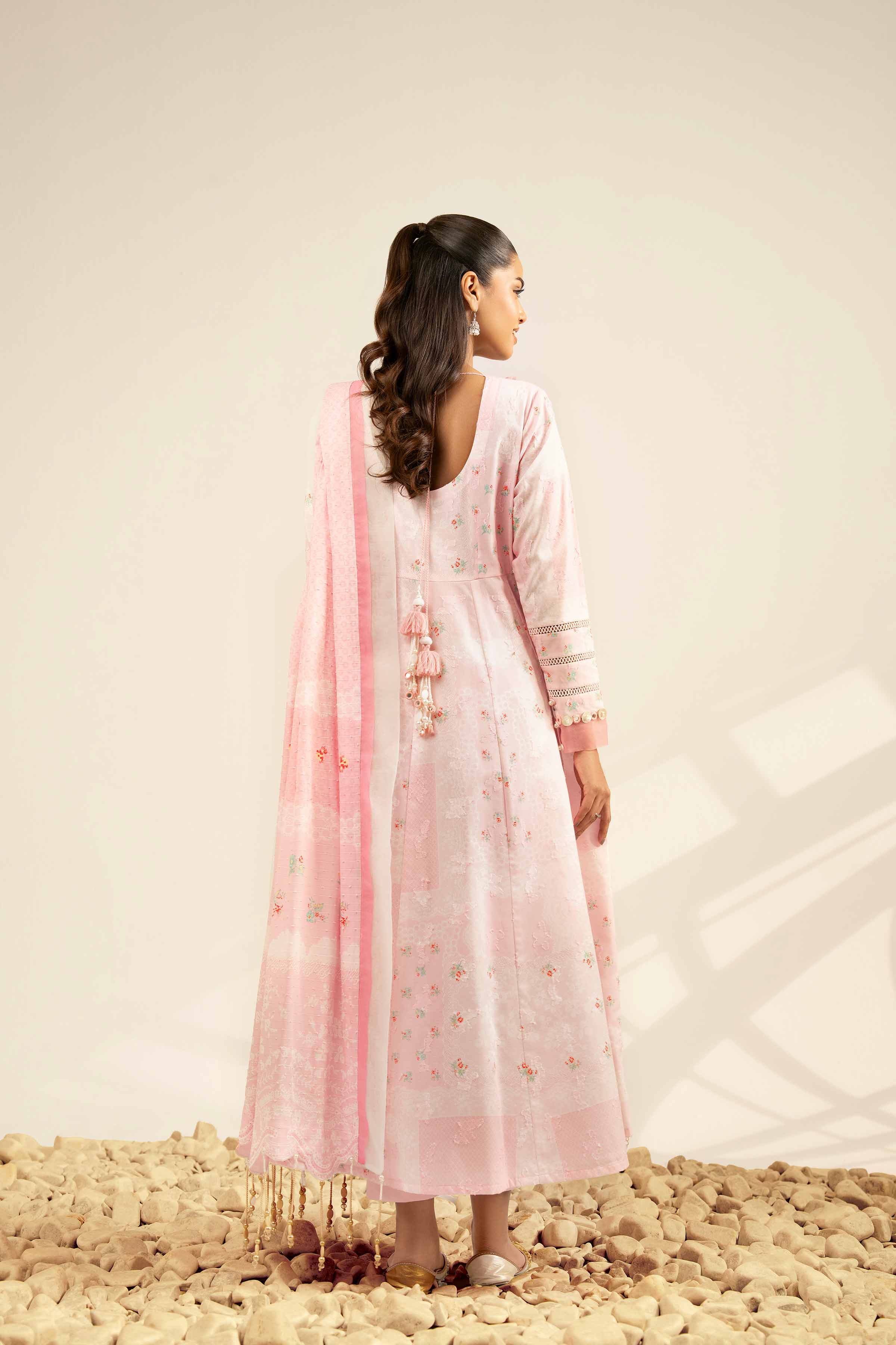 3 Piece - Digital Printed Jacquard Suit - 42502116 for Women - Unstitched Collection | Nishat | Shop Online