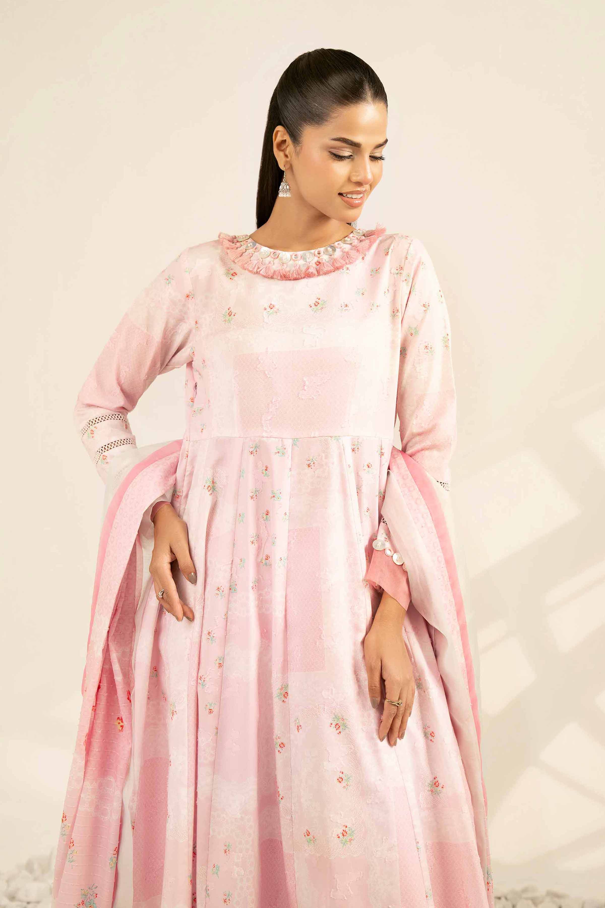 3 Piece - Digital Printed Jacquard Suit - 42502116 for Women - Unstitched Collection | Nishat | Shop Online