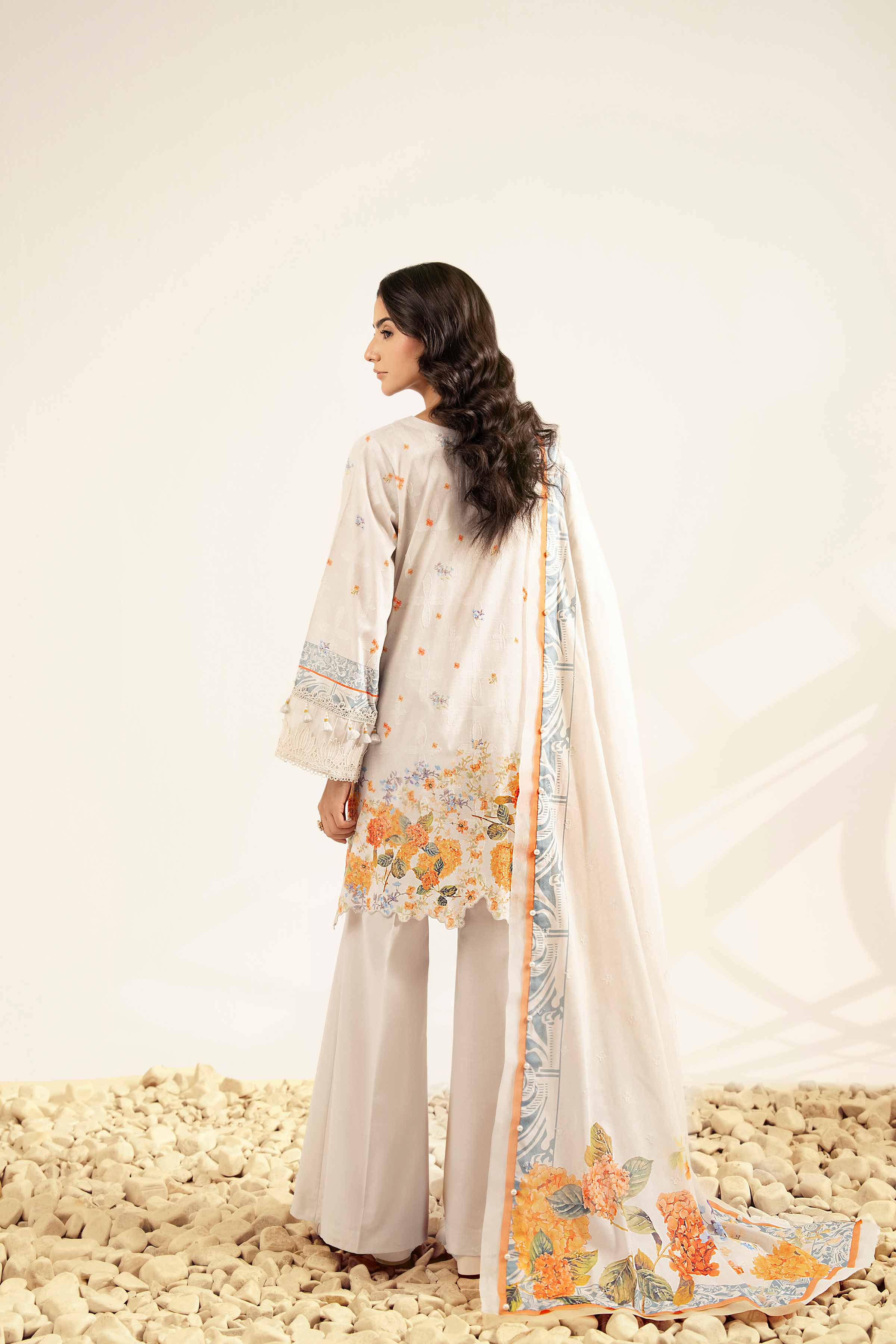 3 Piece - Digital Printed Jacquard Suit - 42502118 for Women - Unstitched Collection | Nishat | Shop Online