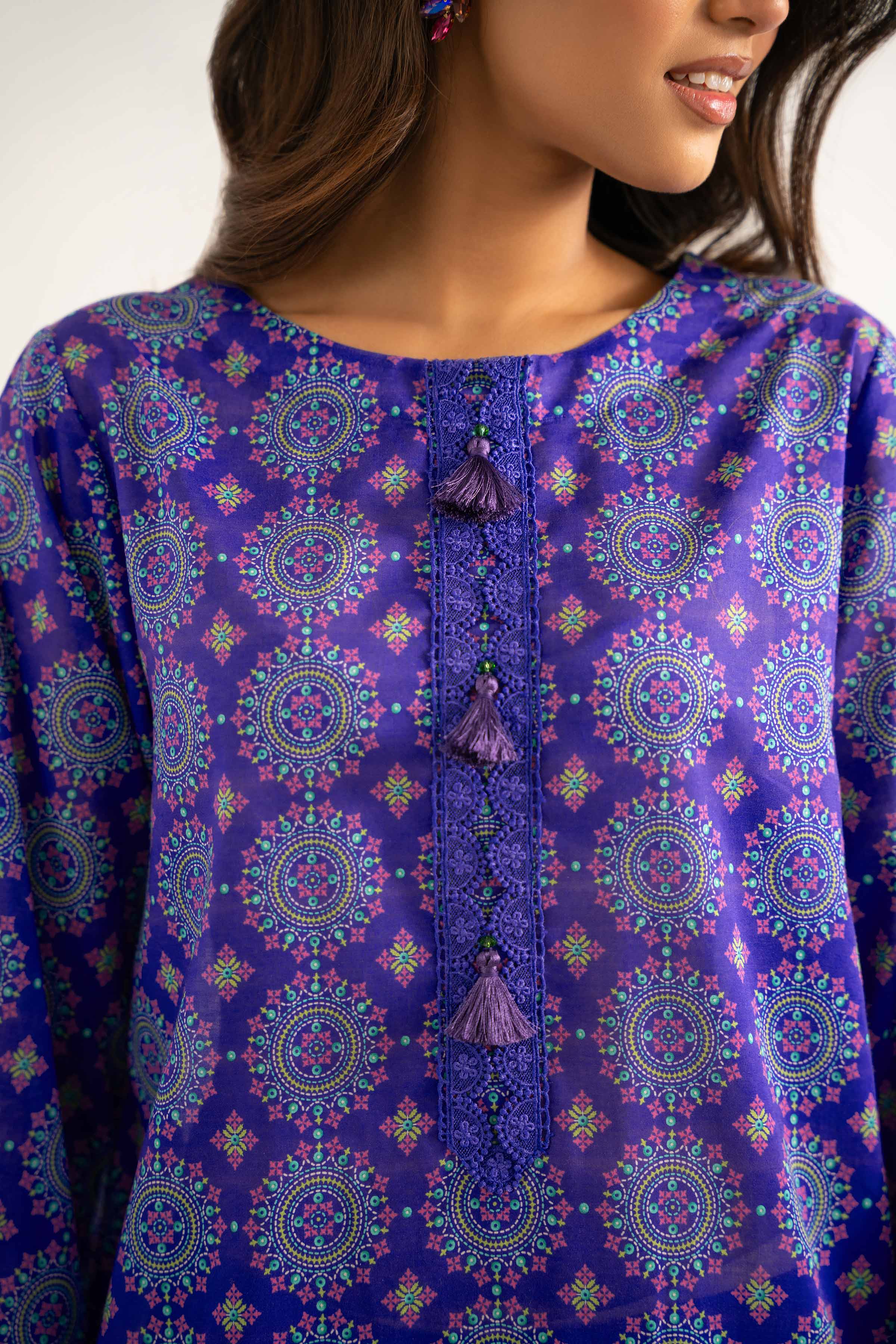 3 Piece - Printed Embroidered Suit - 42502130 for Women - Unstitched Collection | Nishat | Shop Online