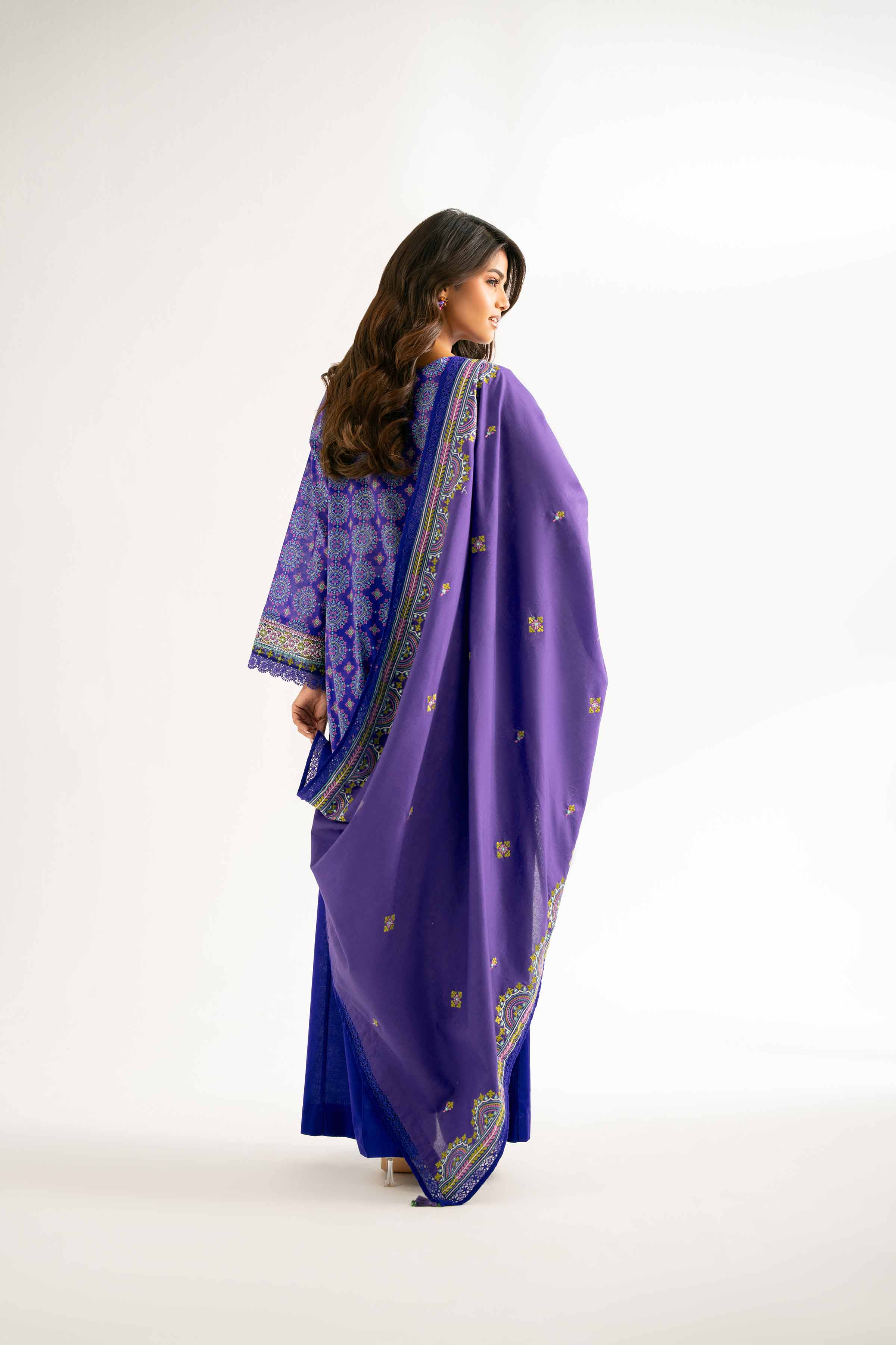 3 Piece - Printed Embroidered Suit - 42502130 for Women - Unstitched Collection | Nishat | Shop Online