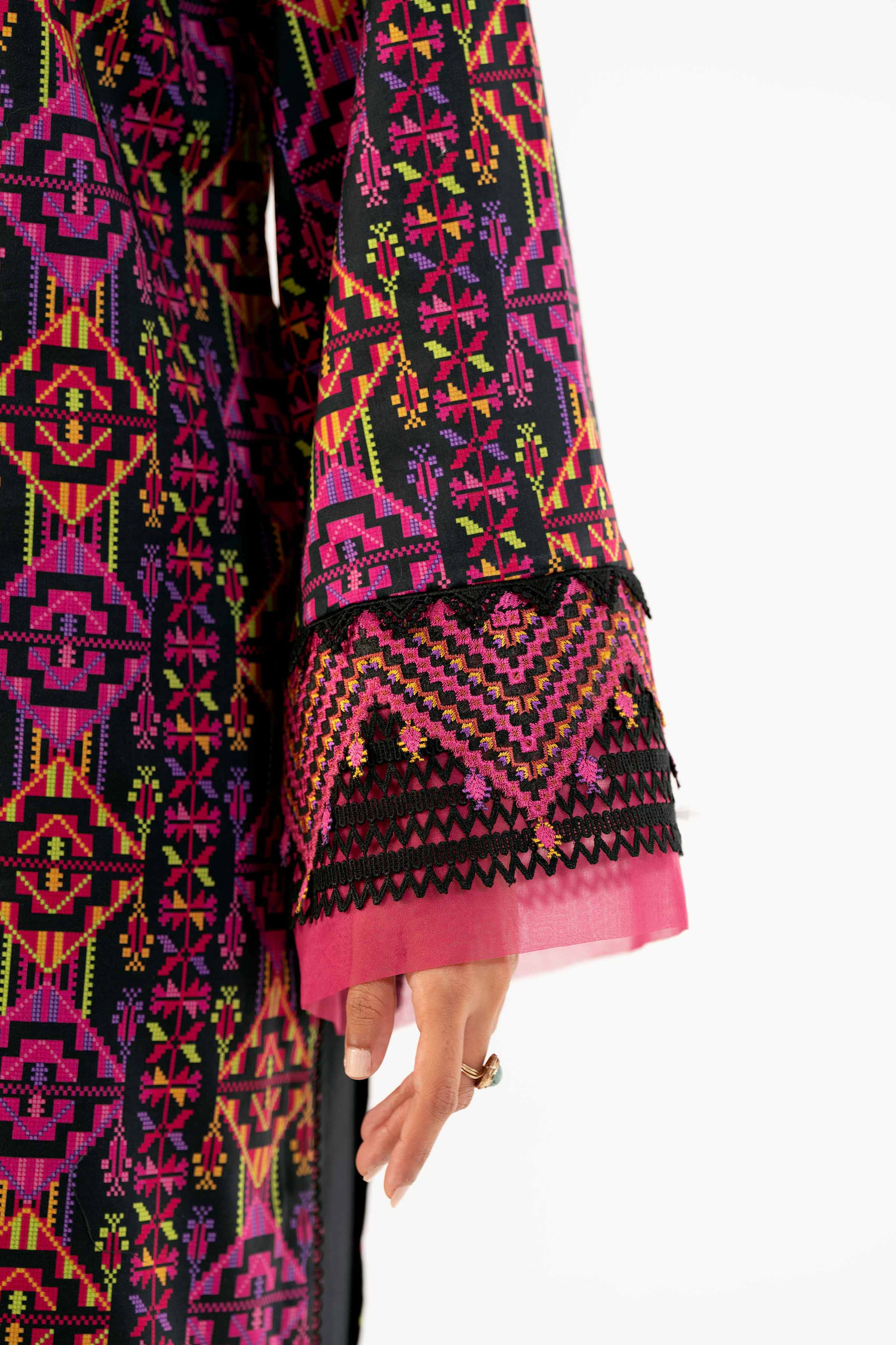 3 Piece - Printed Embroidered Suit - 42502132 for Women - Unstitched Collection | Nishat | Shop Online