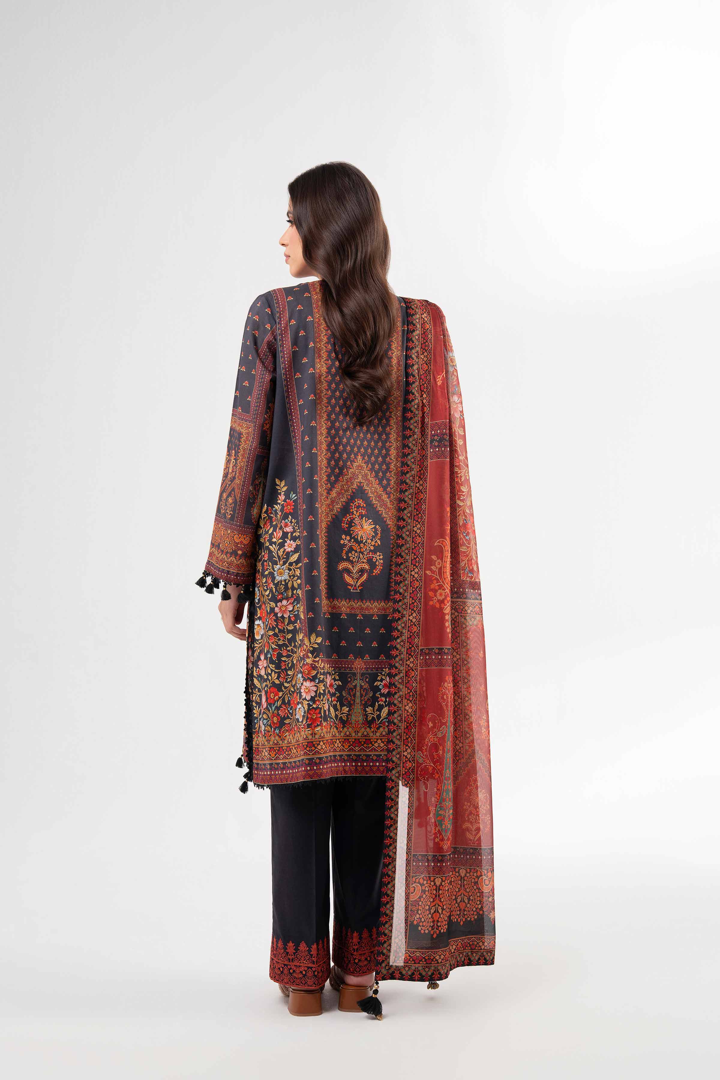 3 Piece - Digital Printed Suit - 42502138 for Women - Unstitched Collection | Nishat | Shop Online