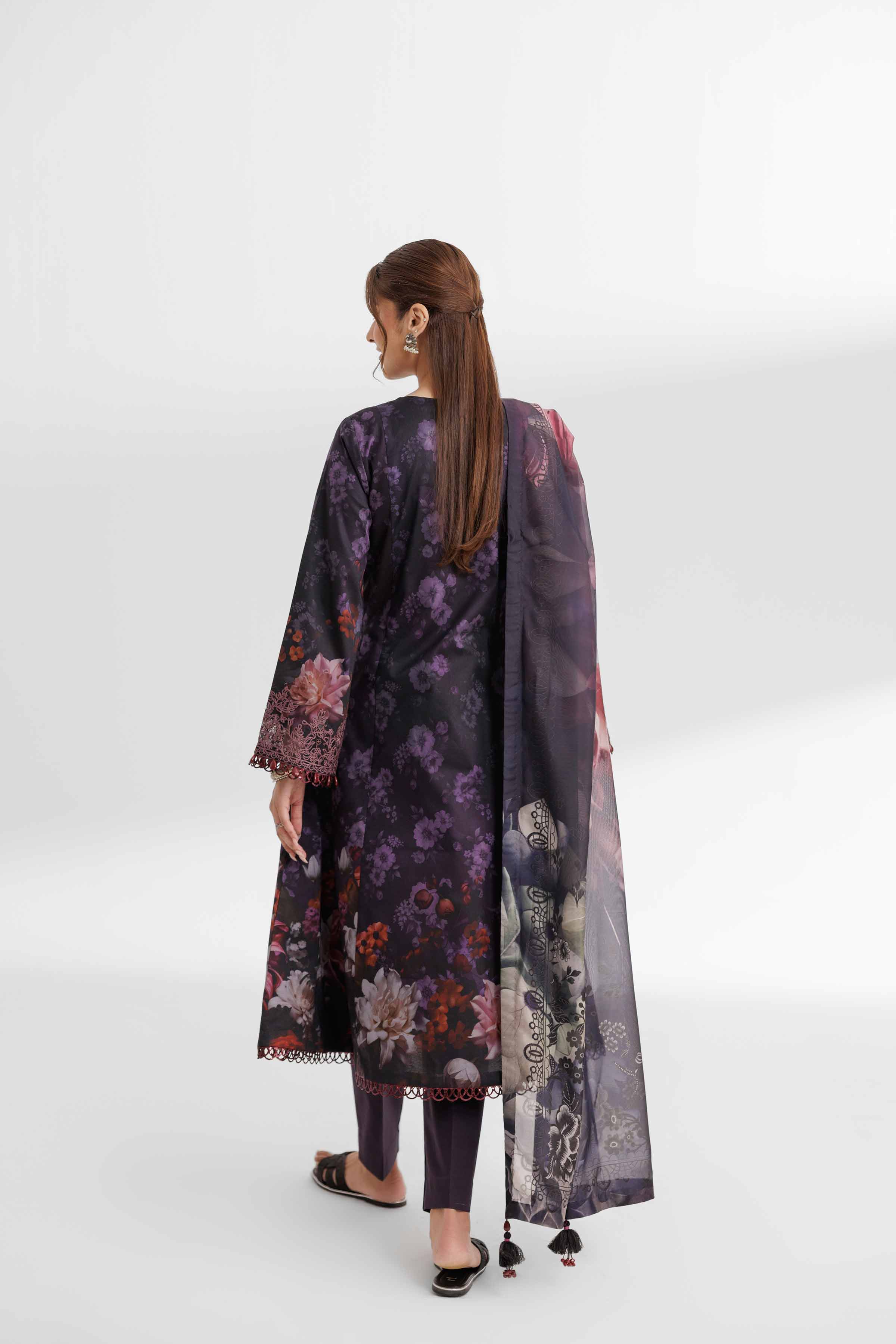 3 Piece - Digital Printed Suit - 42502141 for Women - Unstitched Collection | Nishat | Shop Online