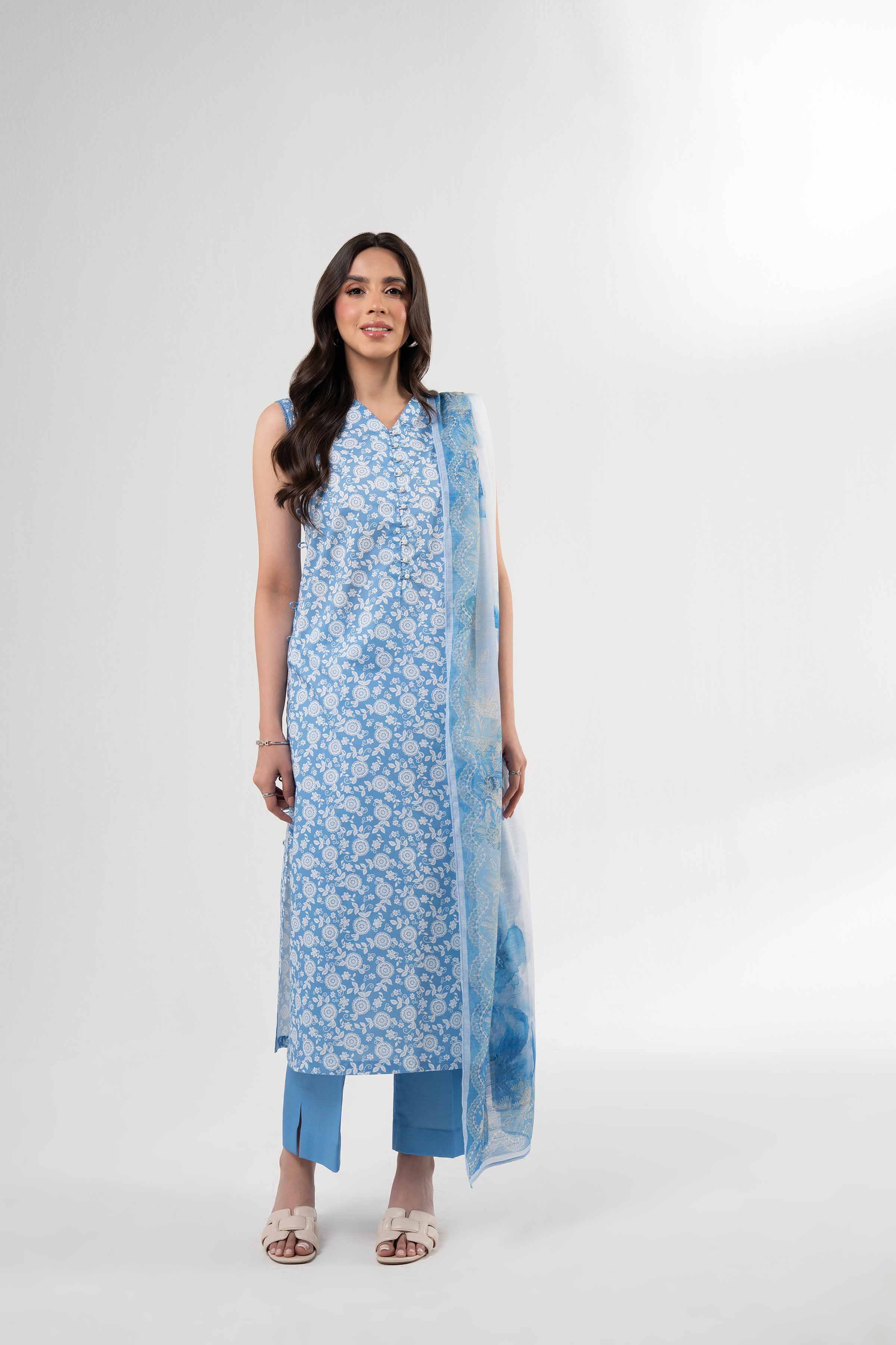 3 Piece - Digital Printed Suit - 42502144 for Women - Unstitched Collection | Nishat | Shop Online
