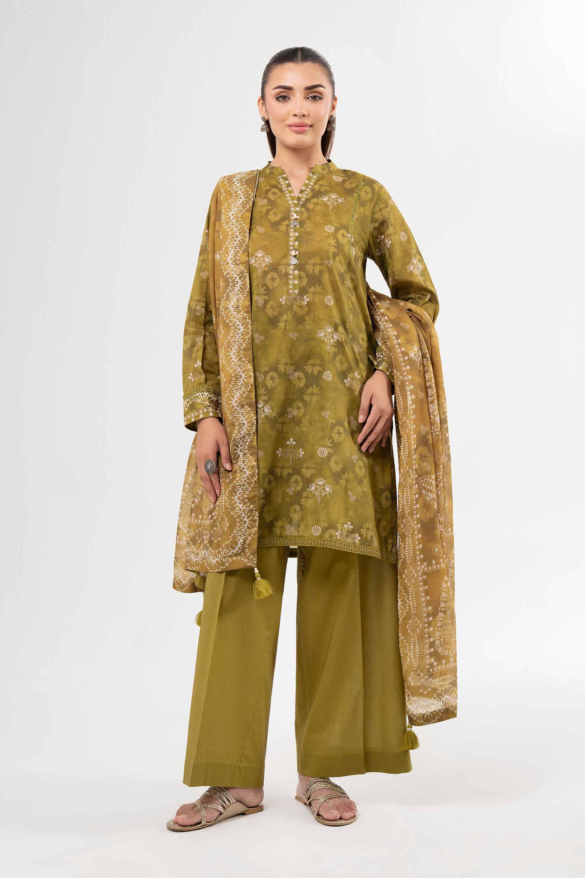 3 Piece - Digital Printed Suit - 42502147 for Women - Unstitched Collection | Nishat | Shop Online