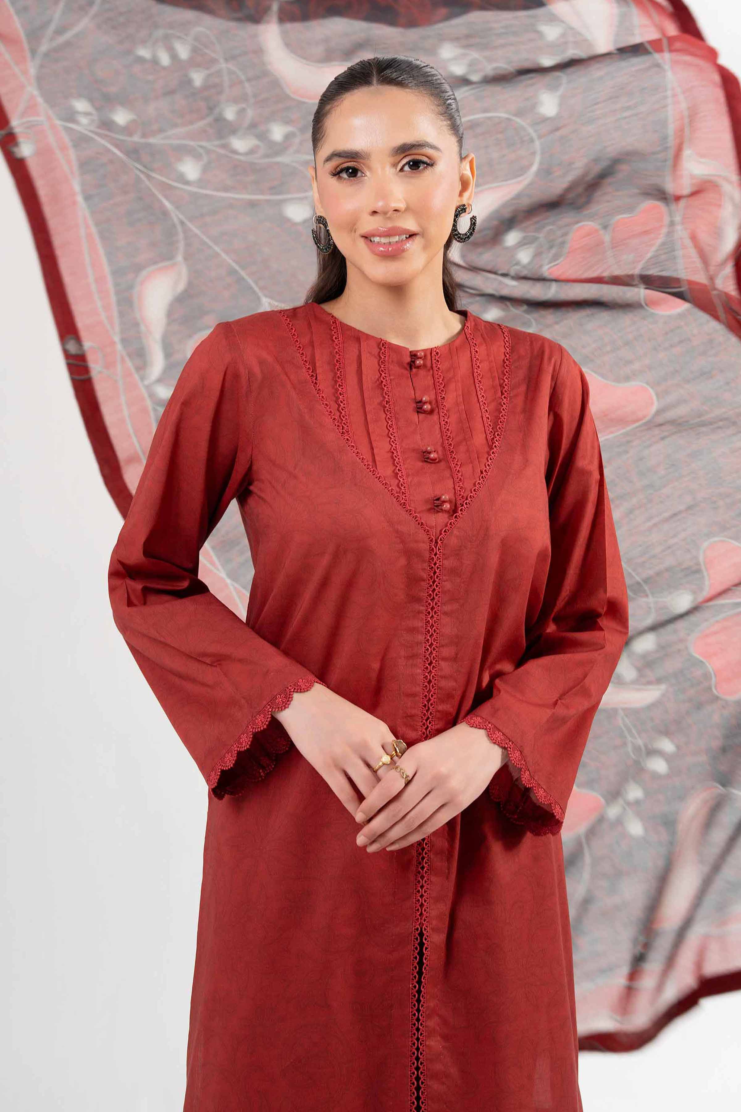 3 Piece - Digital Printed Suit - 42502148 for Women - Unstitched Collection | Nishat | Shop Online