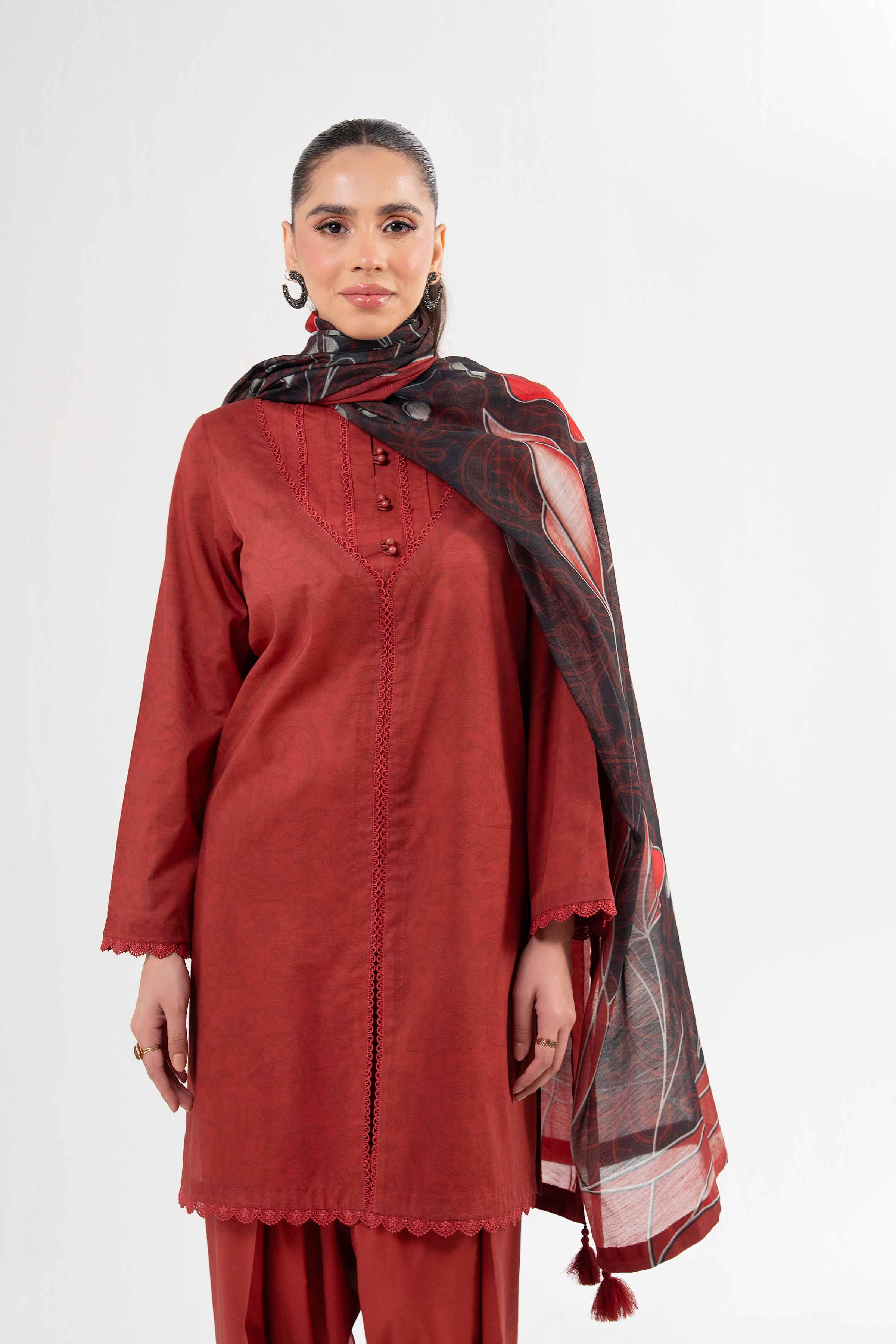3 Piece - Digital Printed Suit - 42502148 for Women - Unstitched Collection | Nishat | Shop Online