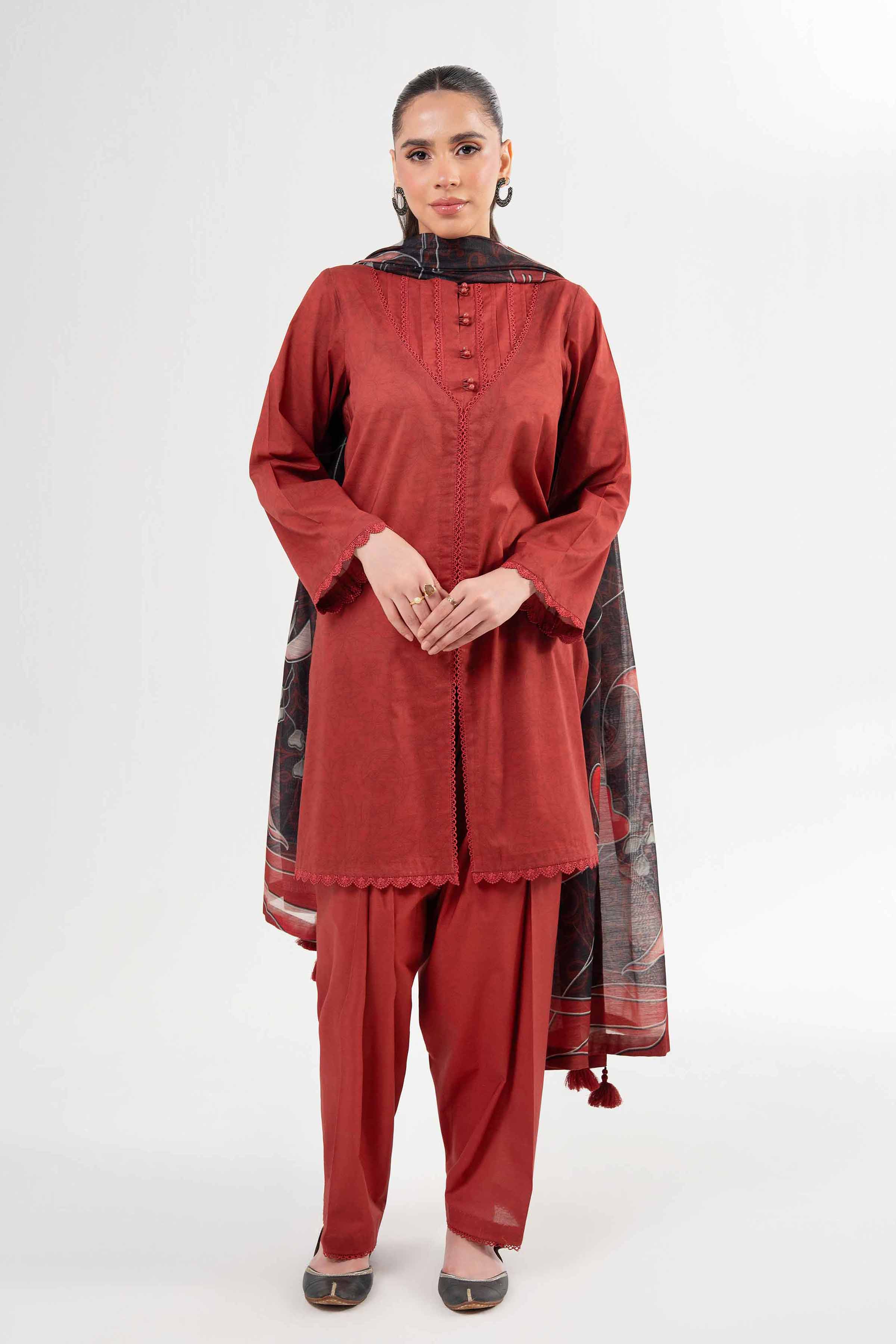 3 Piece - Digital Printed Suit - 42502148 for Women - Unstitched Collection | Nishat | Shop Online
