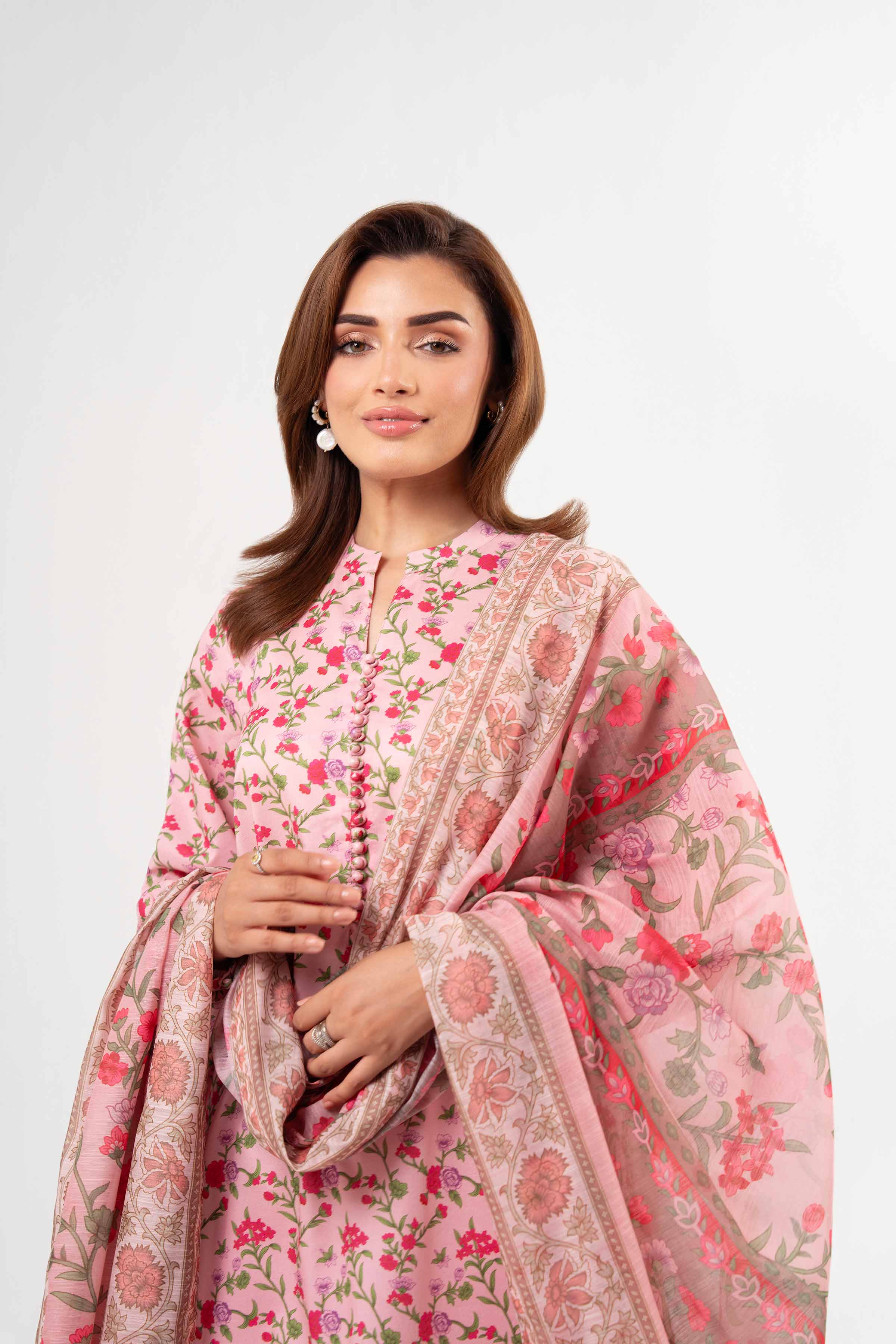3 Piece - Digital Printed Suit - 42502151 for Women - Unstitched Collection | Nishat | Shop Online
