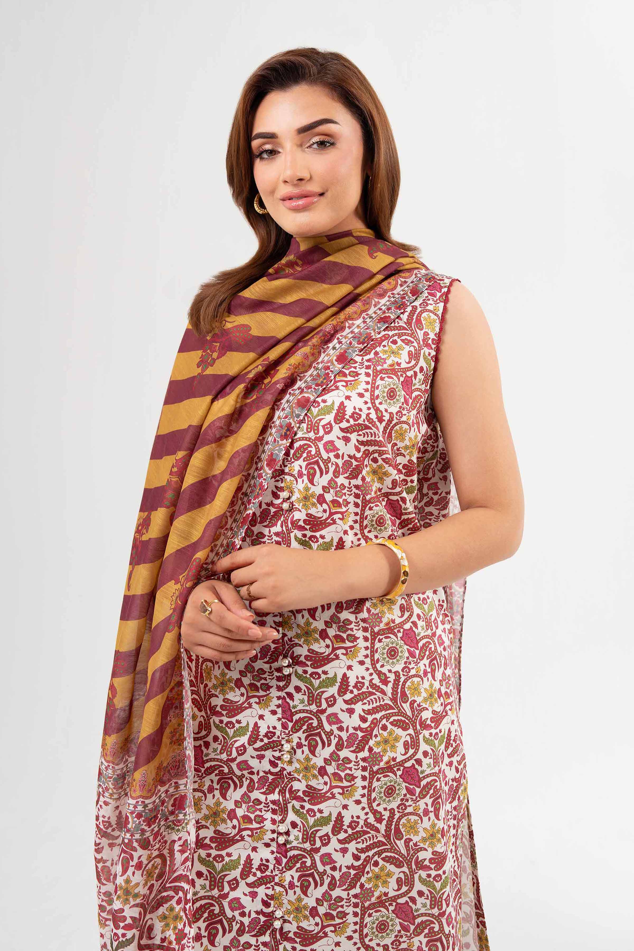 3 Piece - Digital Printed Suit - 42502152 for Women - Unstitched Collection | Nishat | Shop Online
