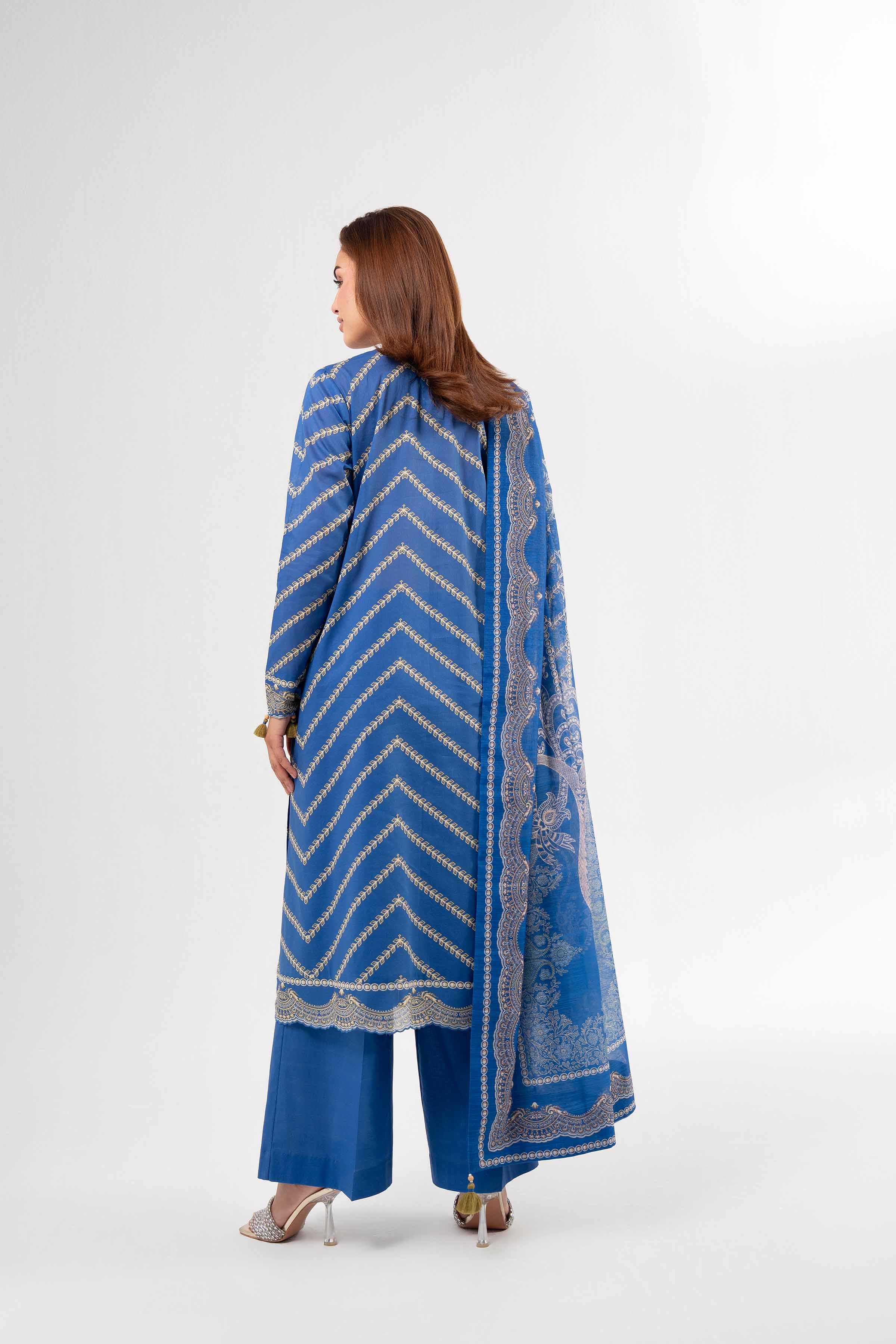 3 Piece - Digital Printed Suit - 42502153 for Women - Unstitched Collection | Nishat | Shop Online