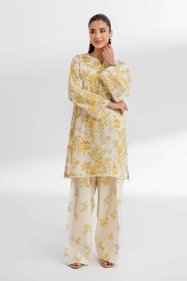 2 Piece - Printed Suit - 42502159 for Women - Unstitched Collection | Nishat | Shop Online