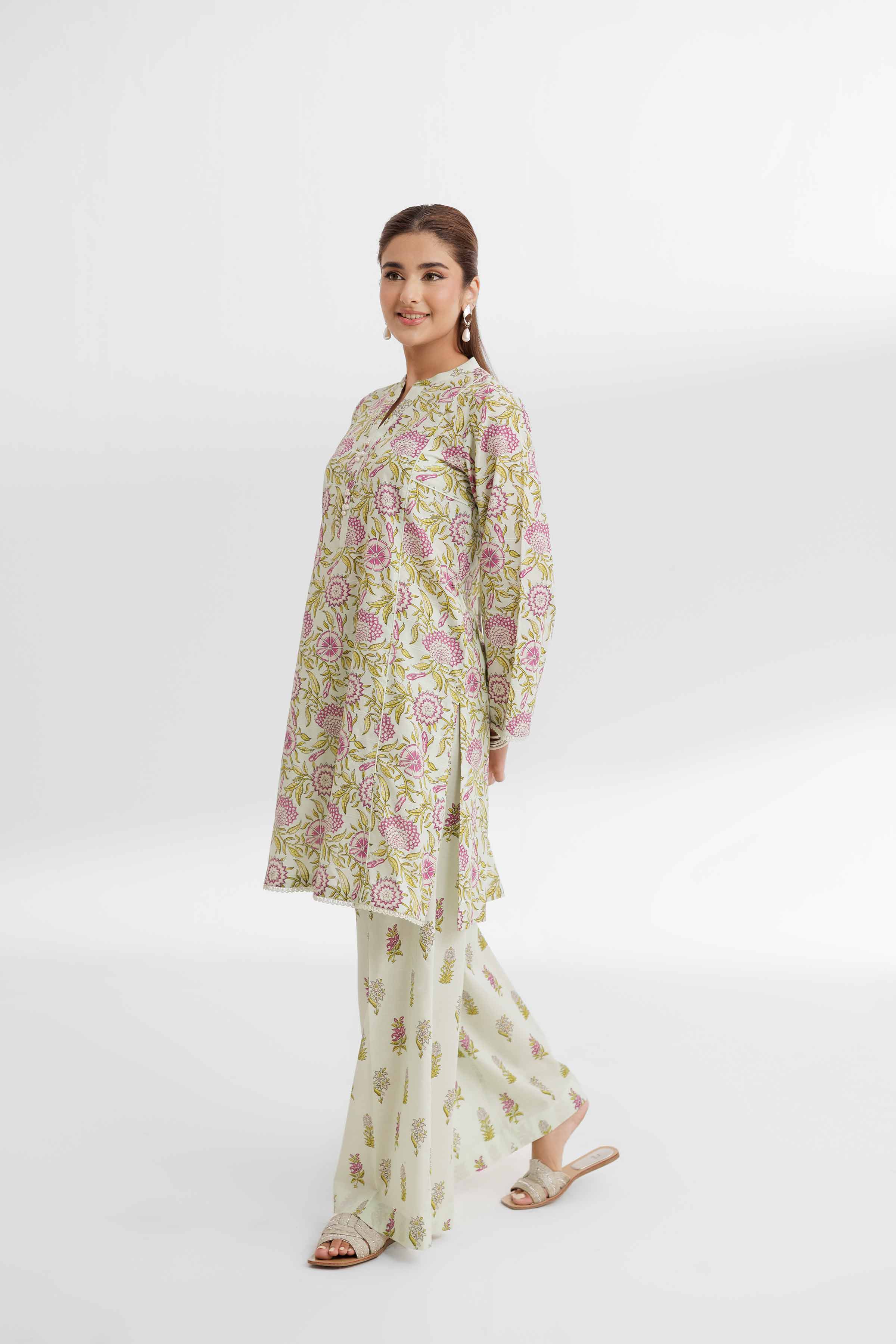 2 Piece - Printed Suit - 42502160 for Women - Unstitched Collection | Nishat | Shop Online