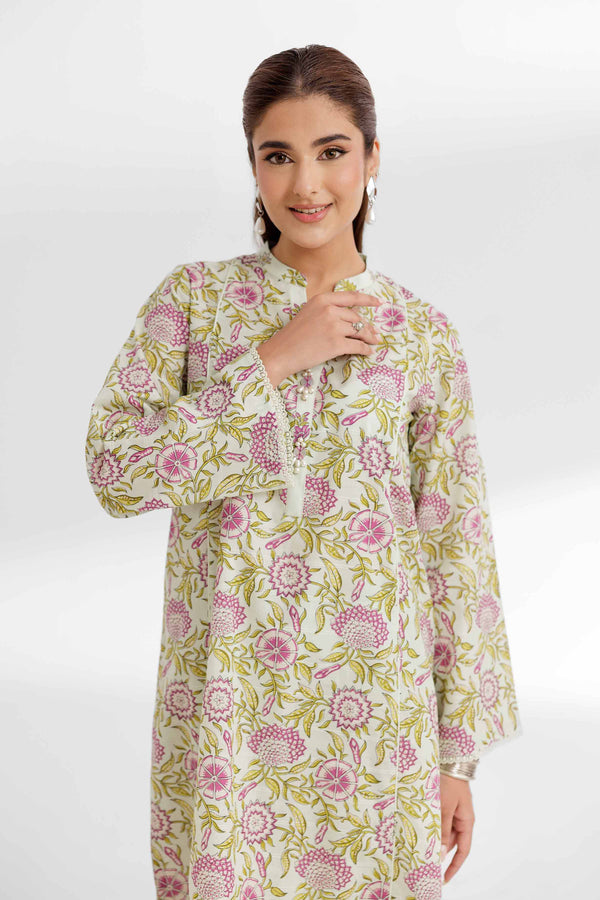 2 Piece - Printed Suit - 42502160 for Women - Unstitched Collection | Nishat | Shop Online