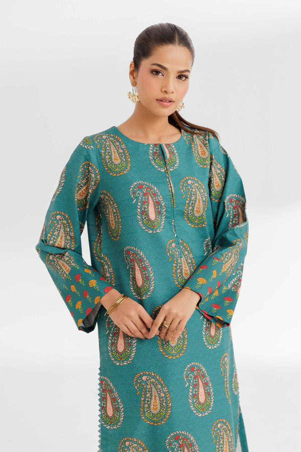 2 Piece - Printed Suit - 42502162 for Women - Unstitched Collection | Nishat | Shop Online