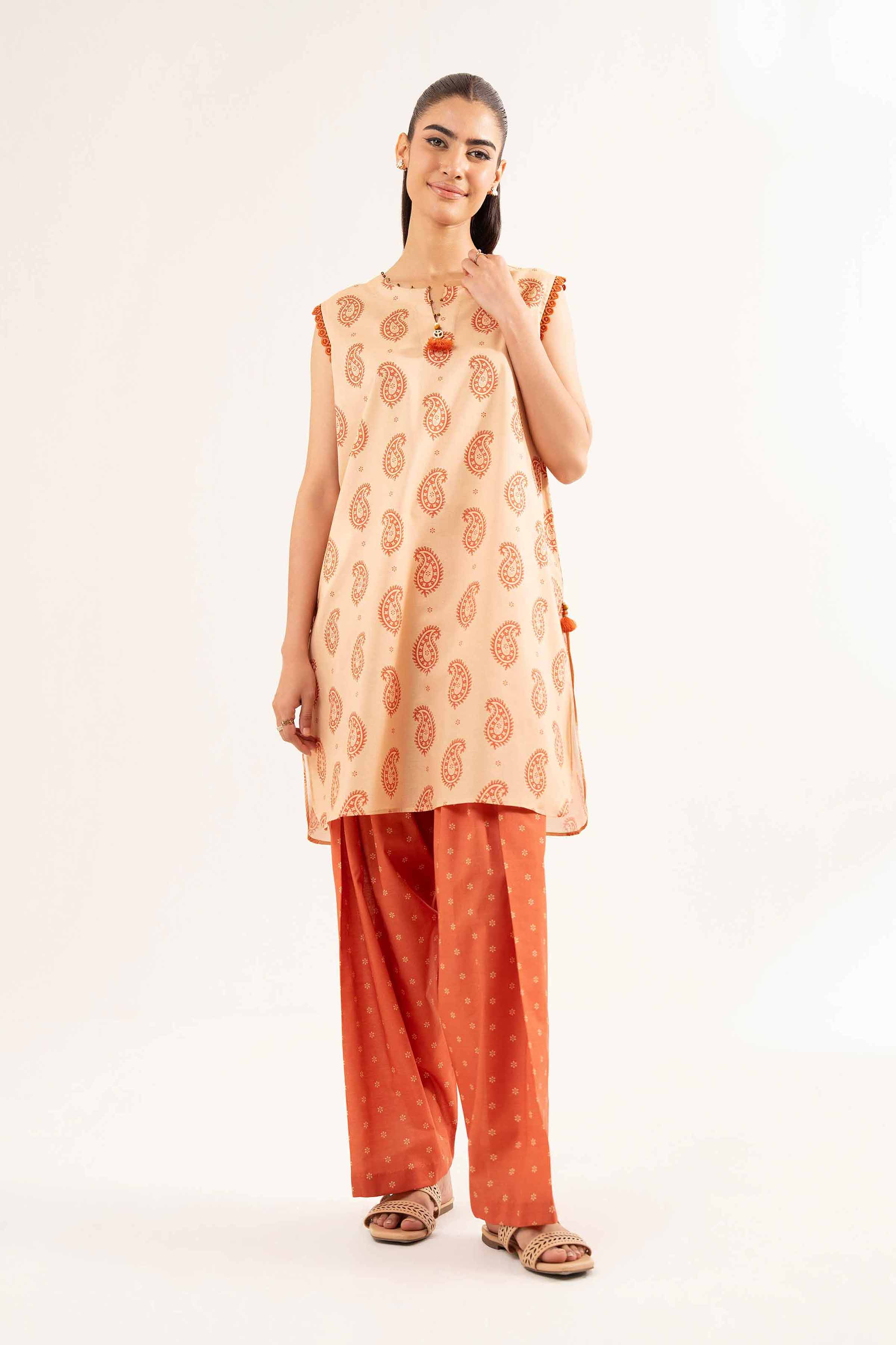 2 Piece - Printed Suit - 42502165 for Women - Unstitched Collection | Nishat | Shop Online