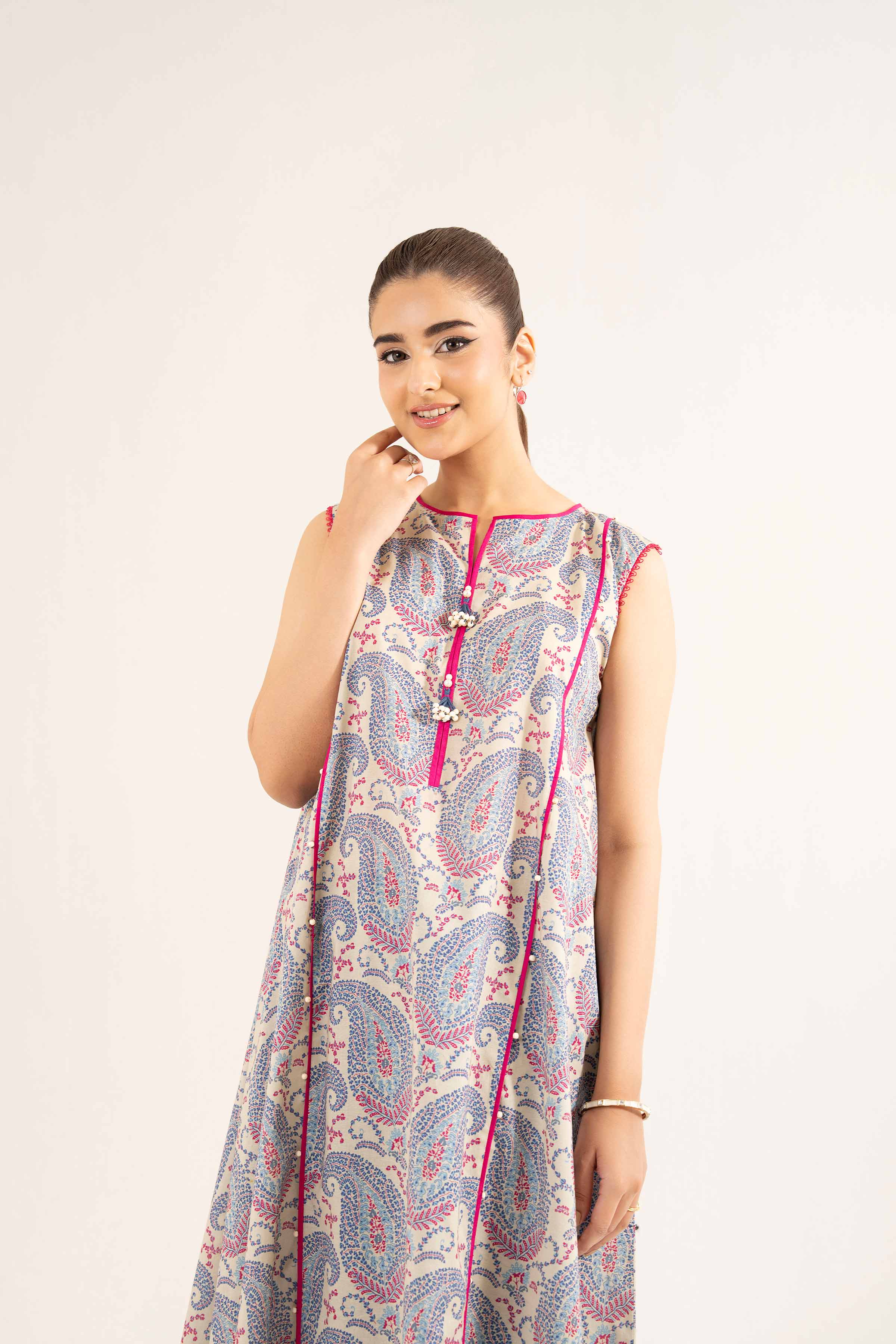2 Piece - Printed Suit - 42502166 for Women - Unstitched Collection | Nishat | Shop Online