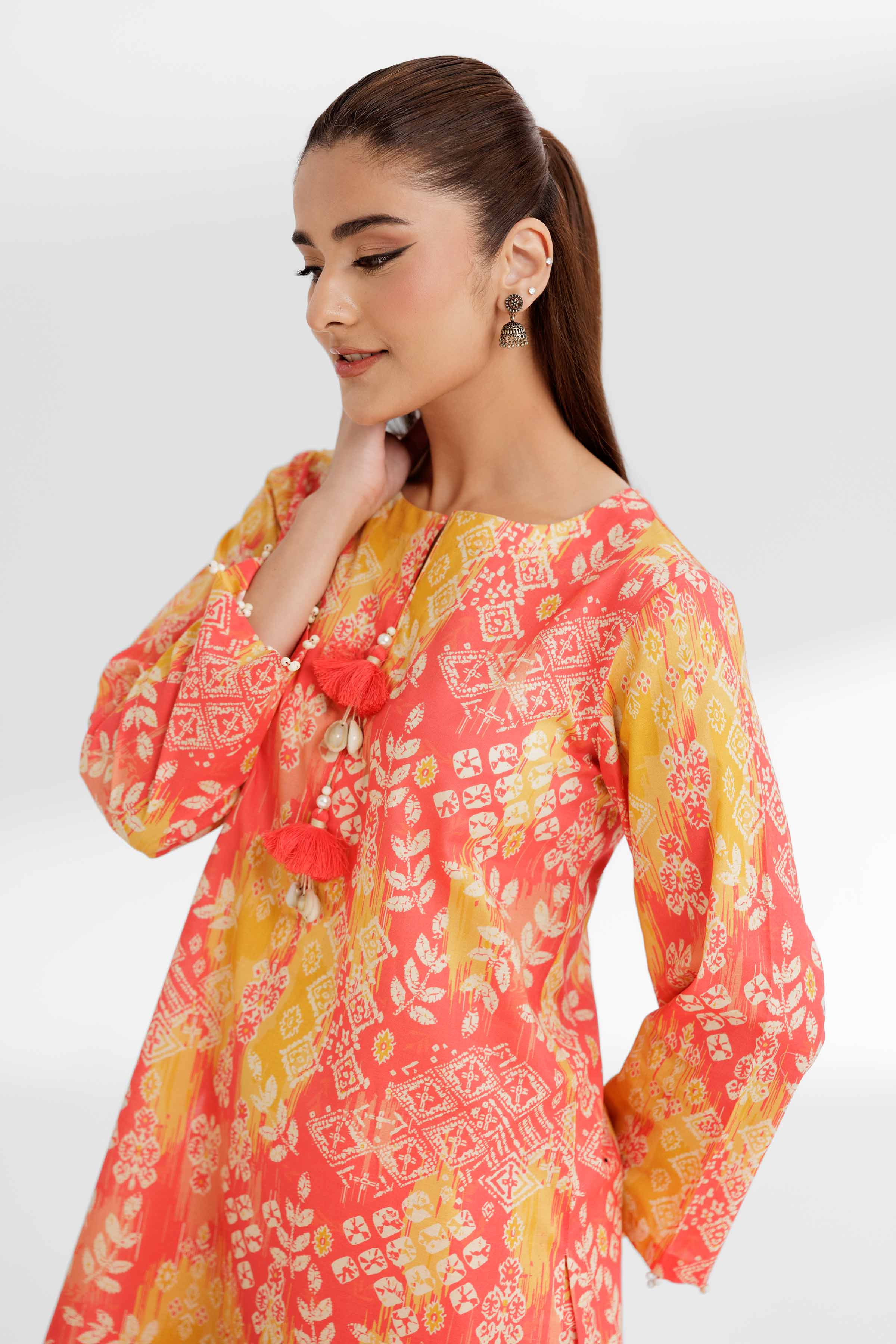 2 Piece - Printed Suit - 42502171 for Women - Unstitched Collection | Nishat | Shop Online