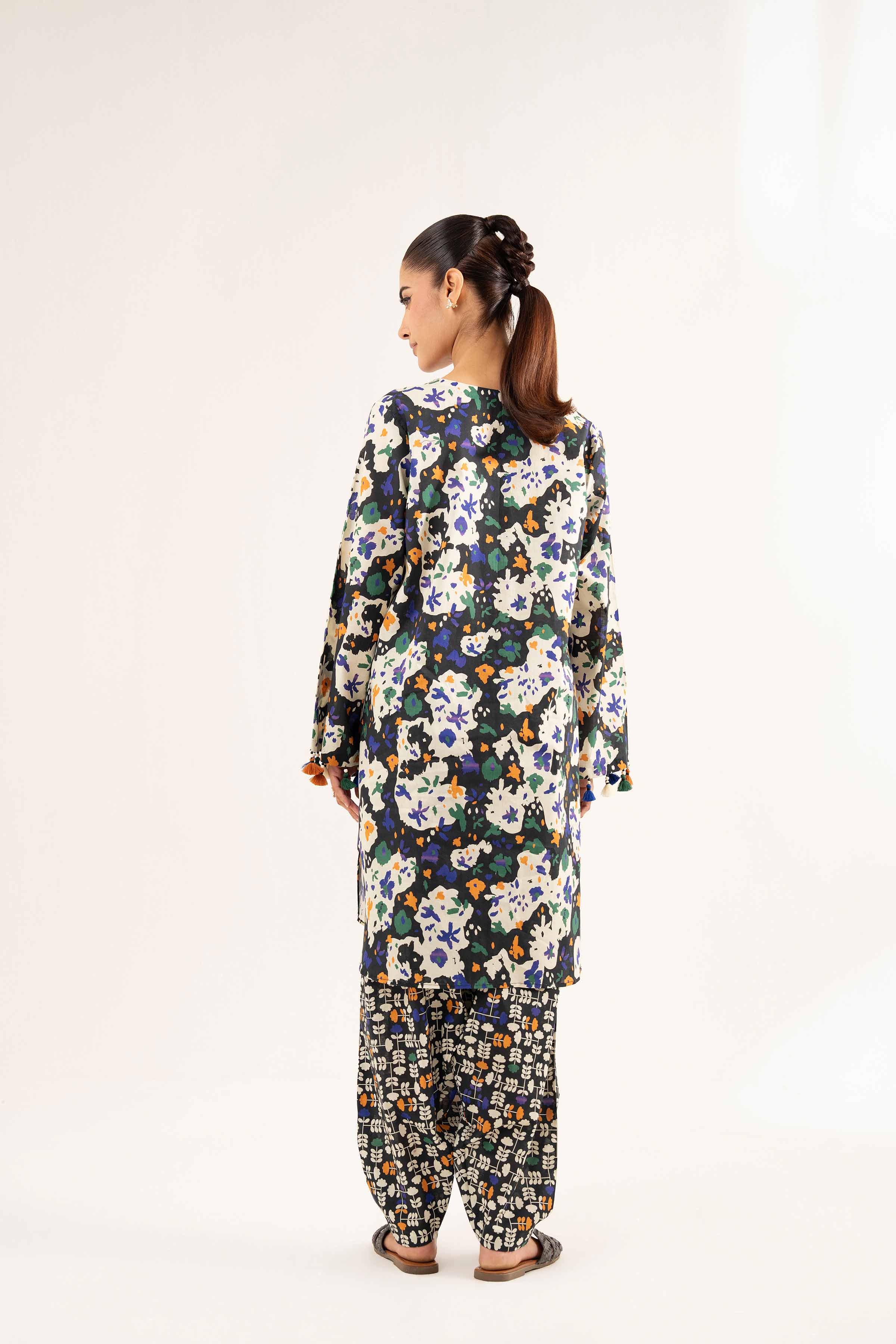 2 Piece - Printed Suit - 42502172 for Women - Unstitched Collection | Nishat | Shop Online