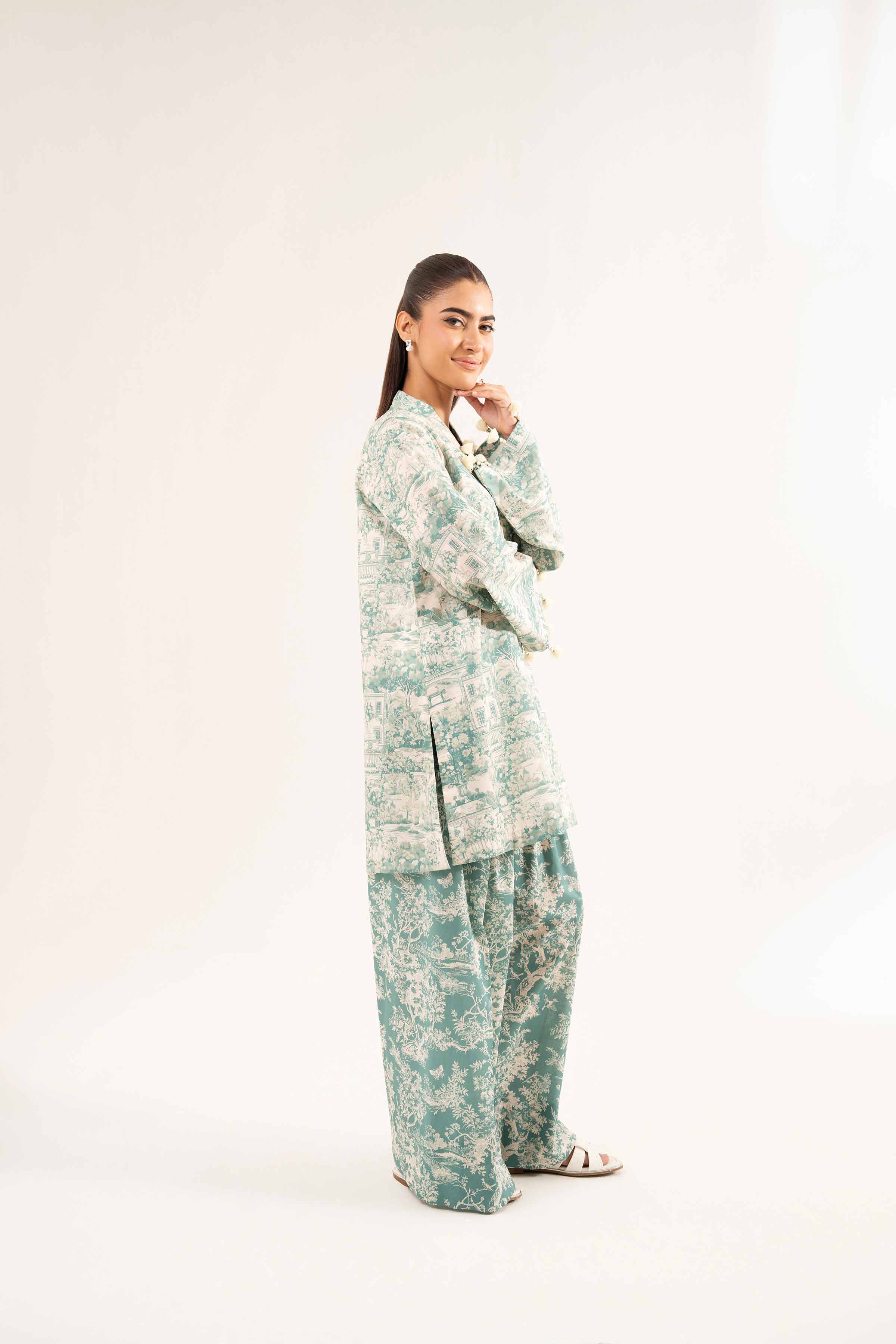 2 Piece - Printed Suit - 42502173 for Women - Unstitched Collection | Nishat | Shop Online