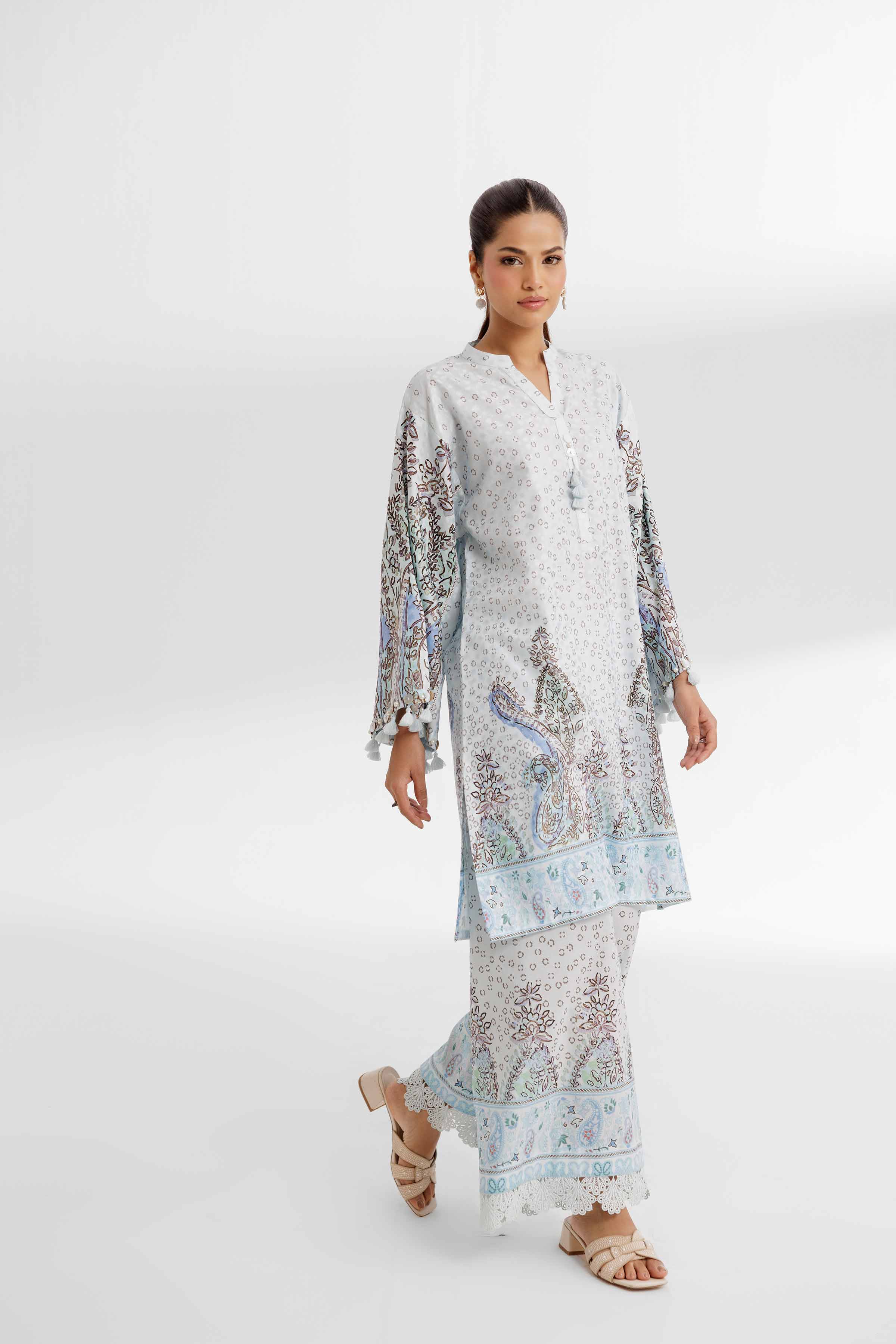 2 Piece - Digital Printed Suit - 42502174 for Women - Unstitched Collection | Nishat | Shop Online