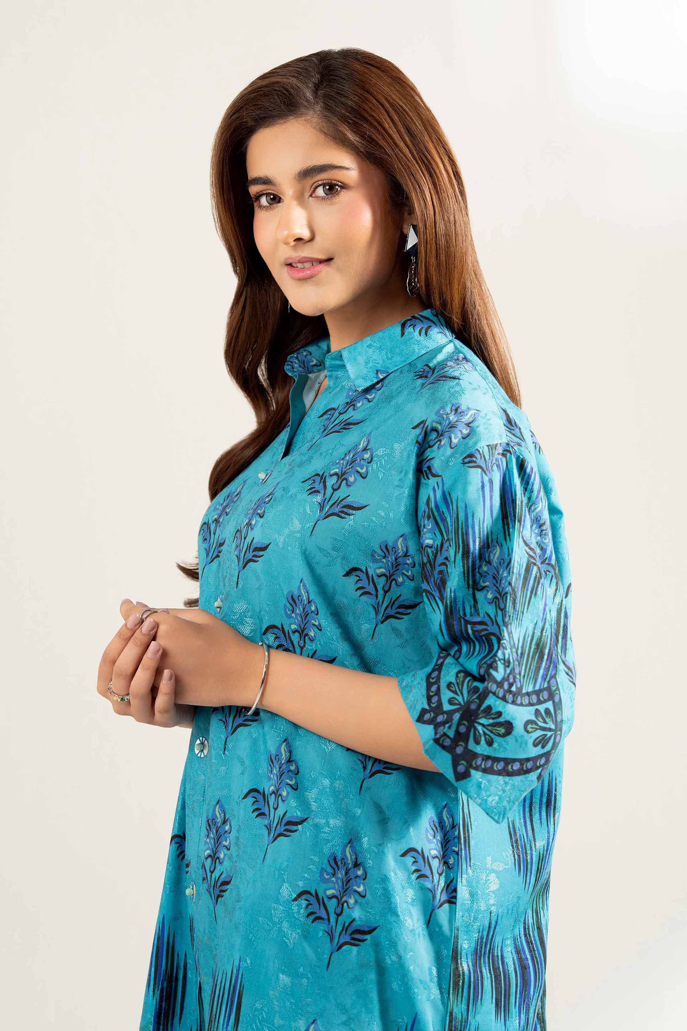 2 Piece - Digital Printed Suit - 42502175 for Women - Unstitched Collection | Nishat | Shop Online