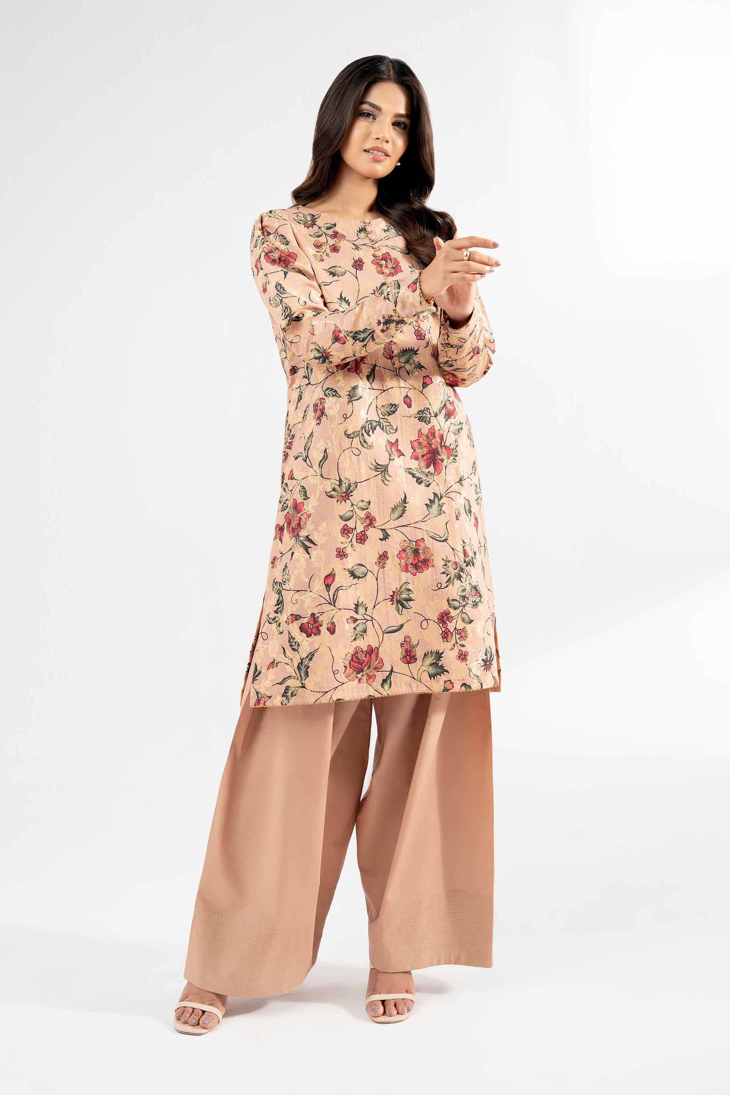 2 Piece - Printed Suit - 42502180 for Women - Unstitched Collection | Nishat | Shop Online