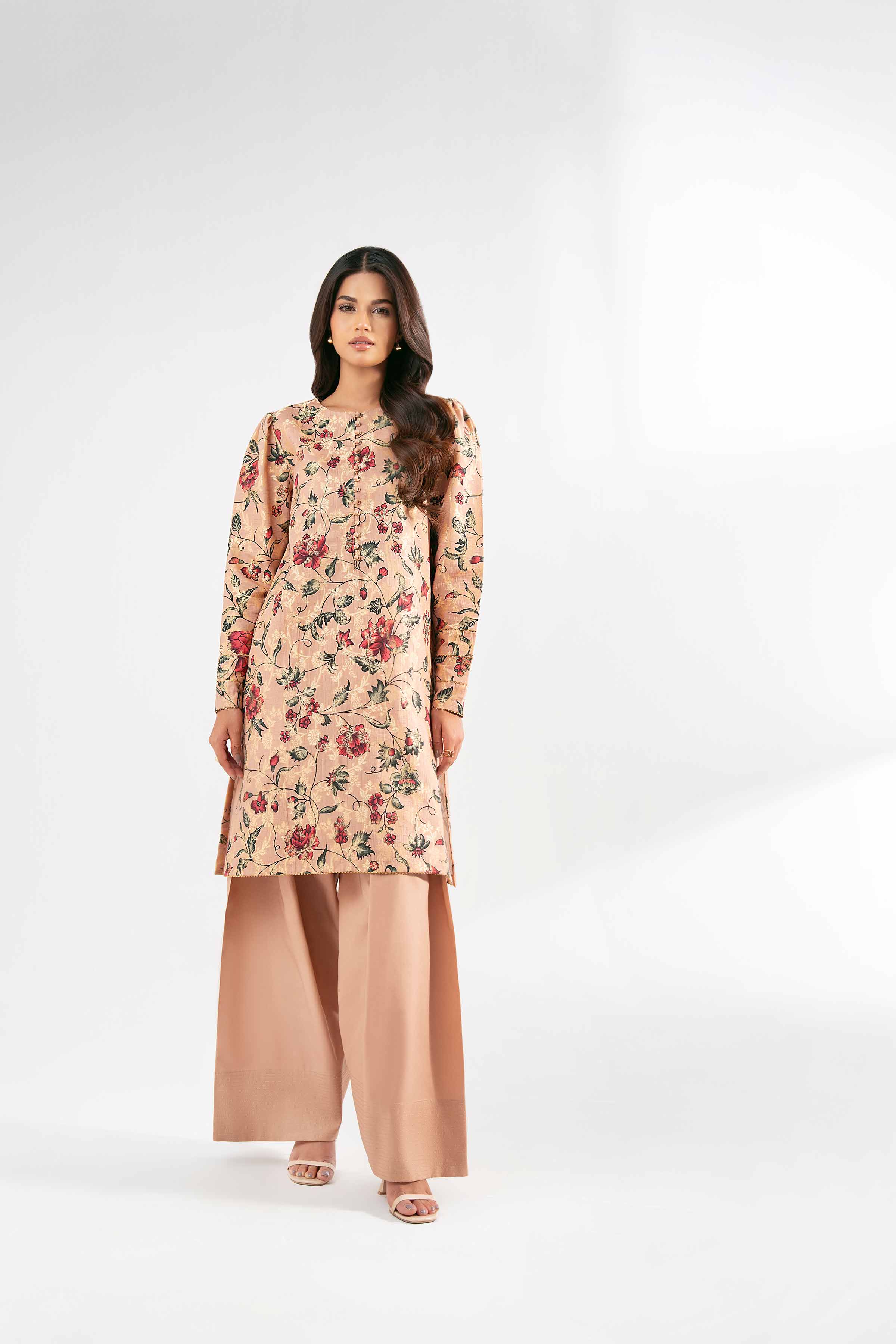 2 Piece - Printed Suit - 42502180 for Women - Unstitched Collection | Nishat | Shop Online