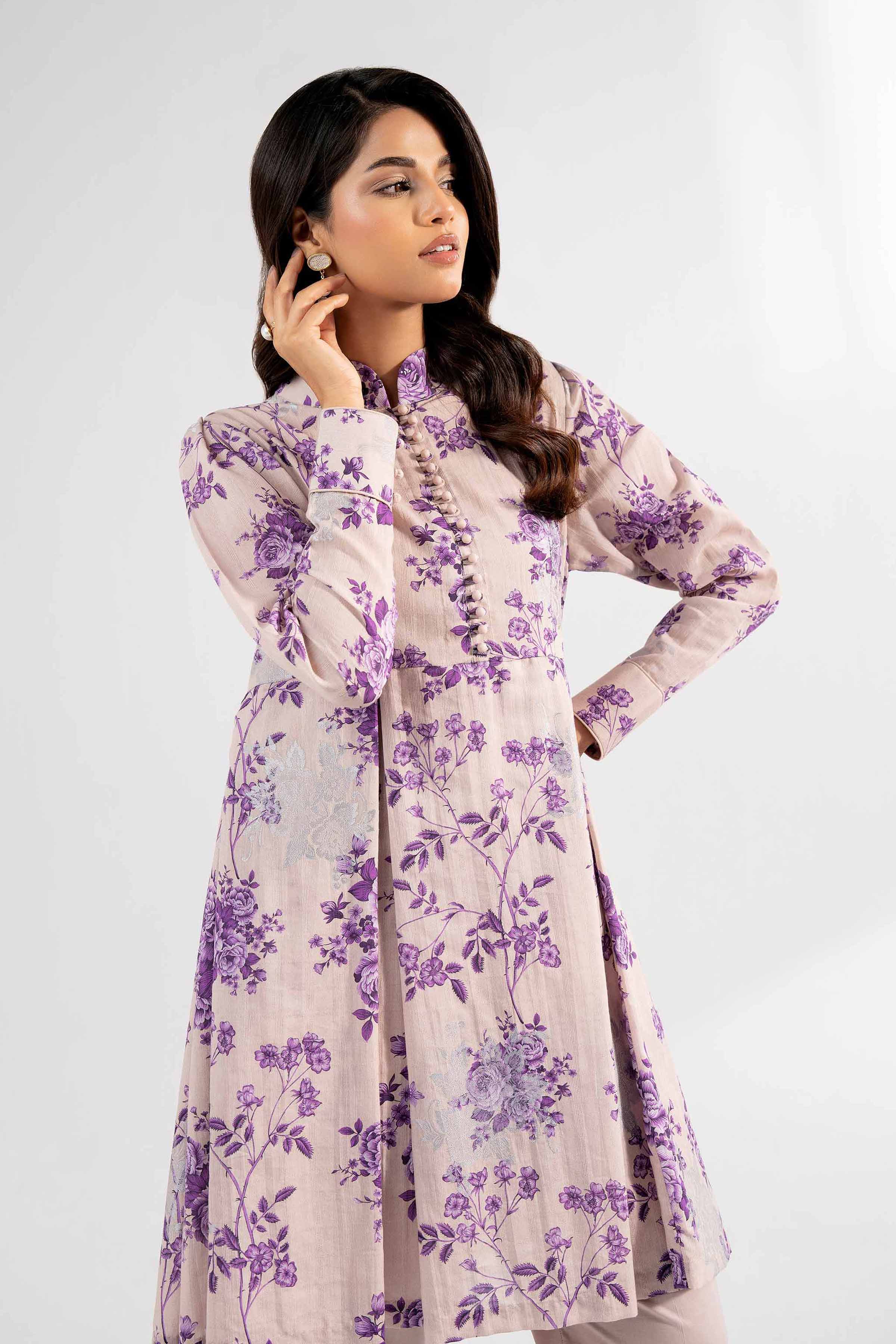 2 Piece - Printed Suit - 42502181 for Women - Unstitched Collection | Nishat | Shop Online