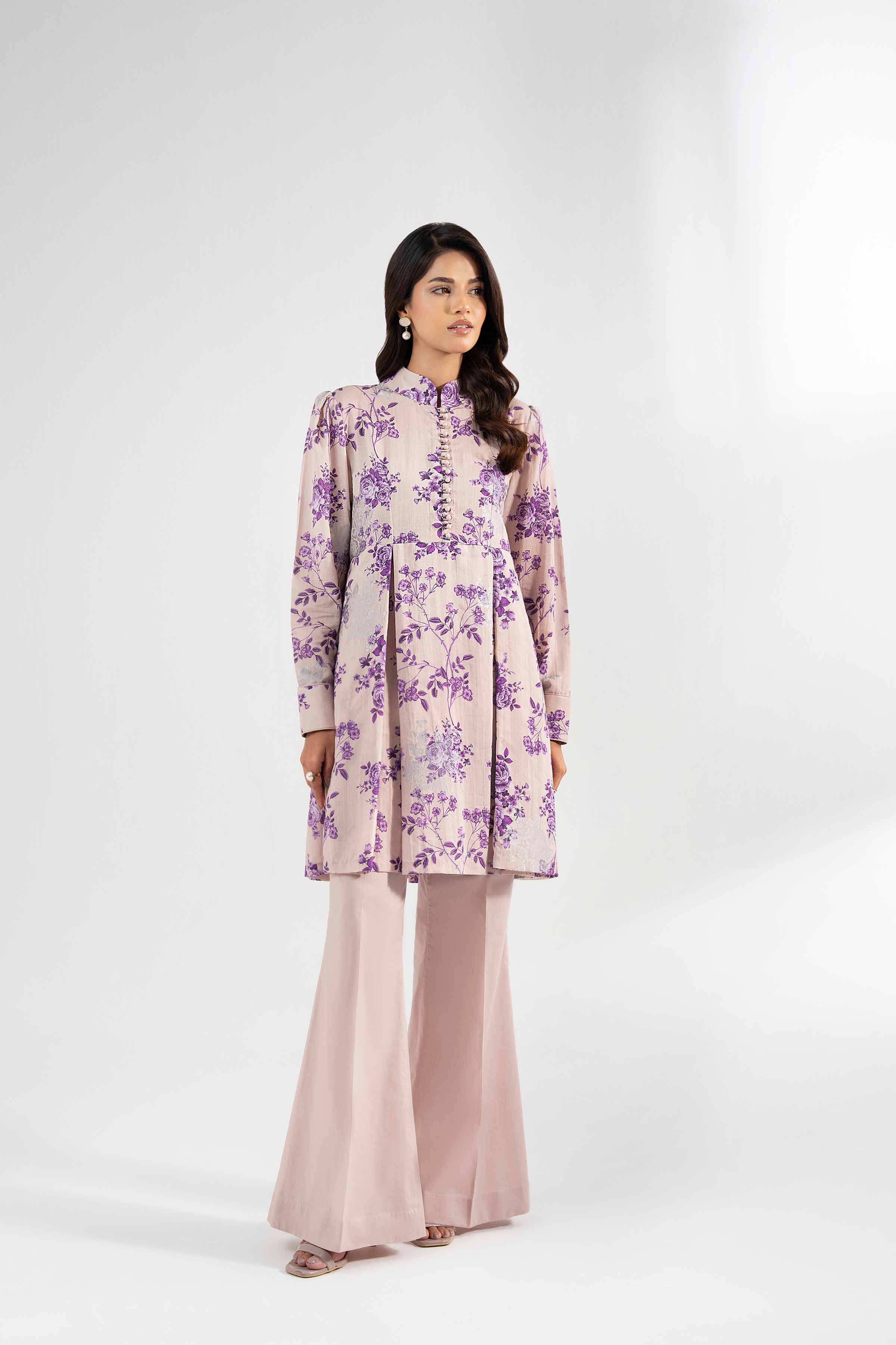 2 Piece - Printed Suit - 42502181 for Women - Unstitched Collection | Nishat | Shop Online