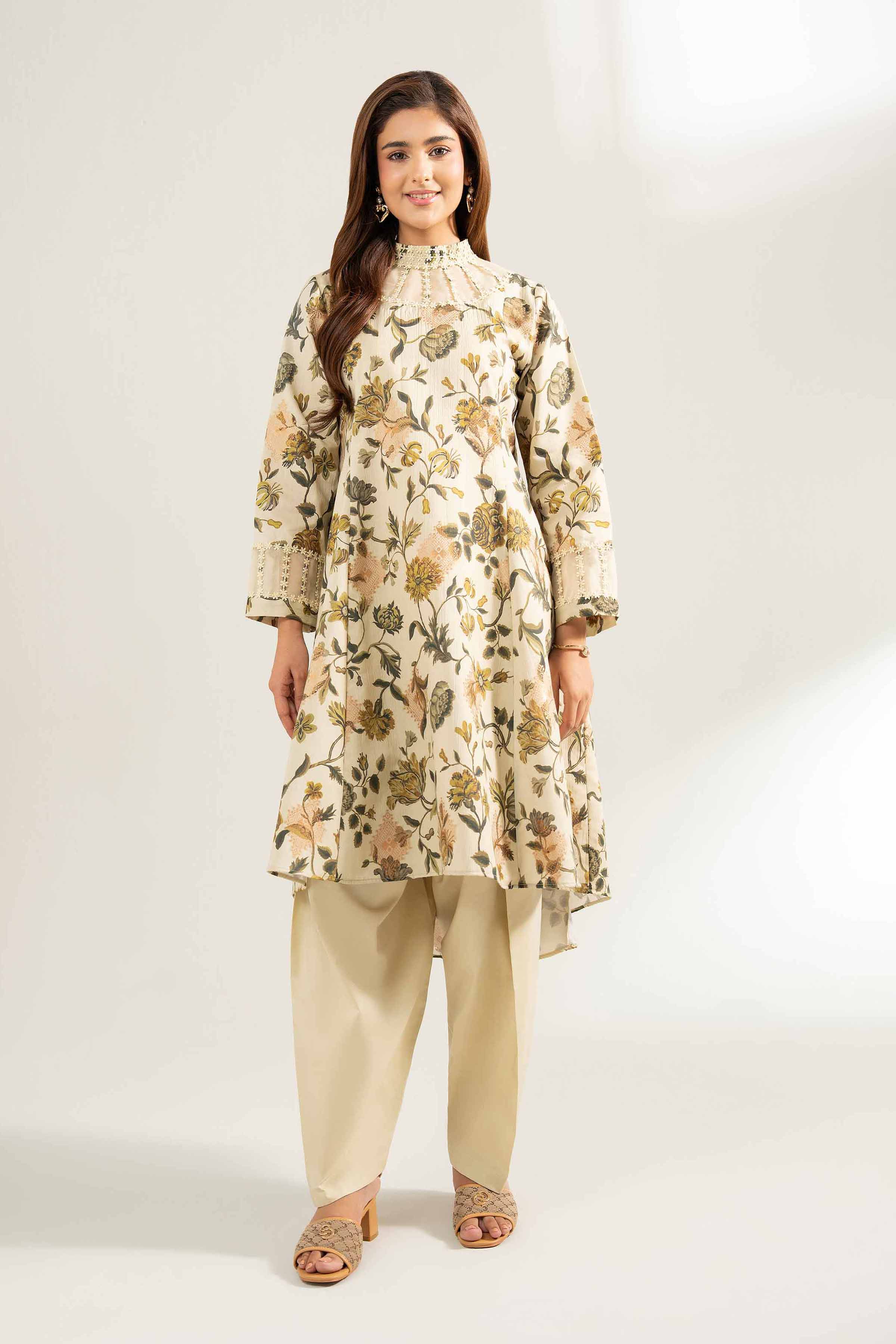 2 Piece - Printed Suit - 42502182 for Women - Unstitched Collection | Nishat | Shop Online