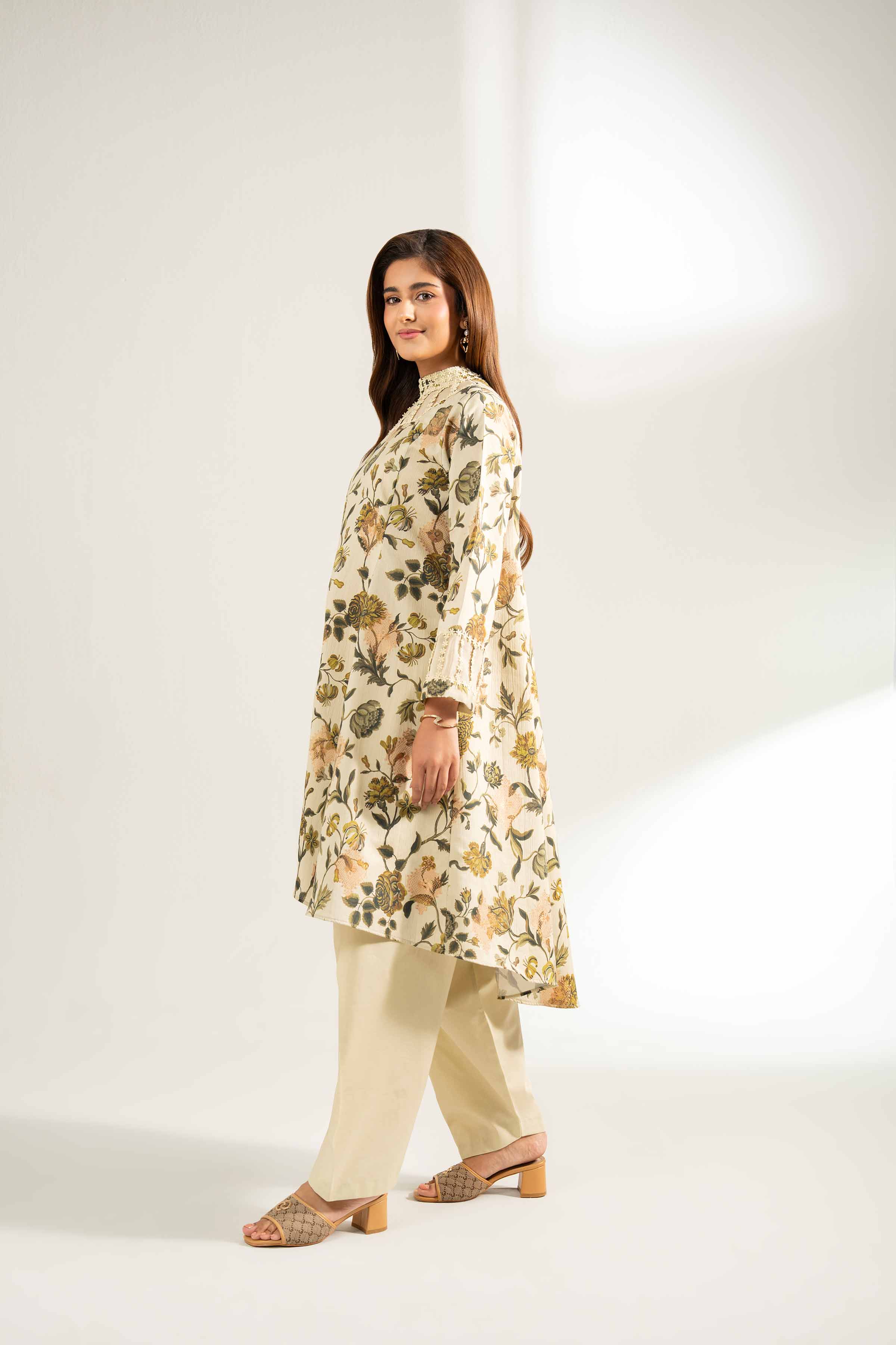 2 Piece - Printed Suit - 42502182 for Women - Unstitched Collection | Nishat | Shop Online