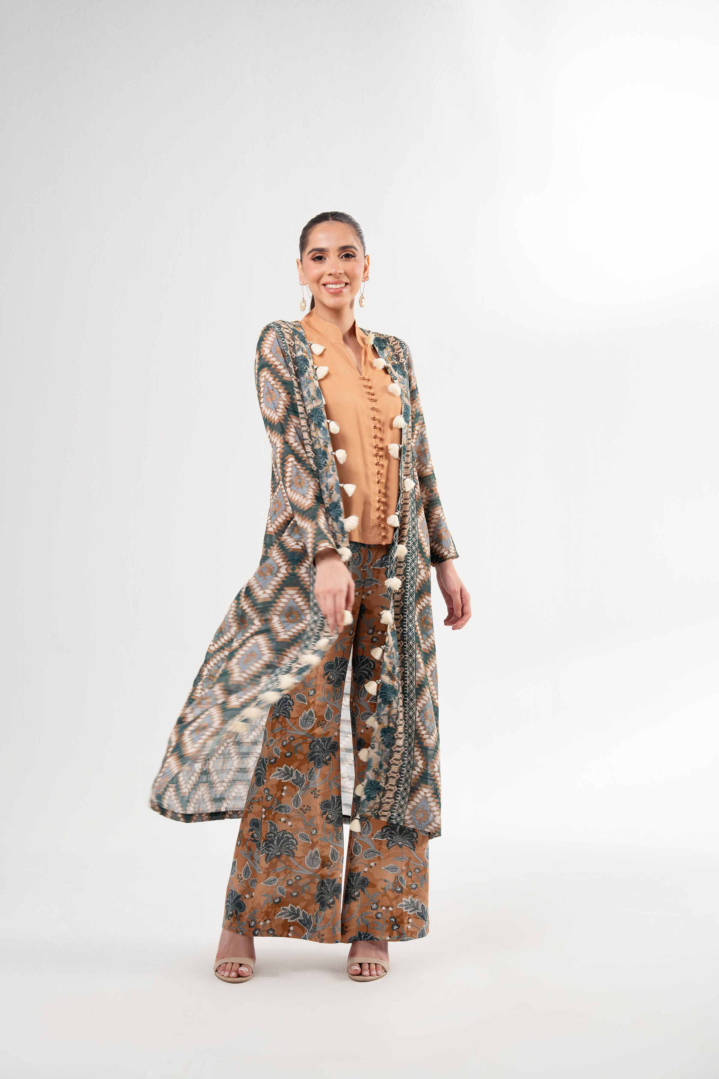 3 Piece - Printed Suit - 42502185 for Women - Unstitched Collection | Nishat | Shop Online