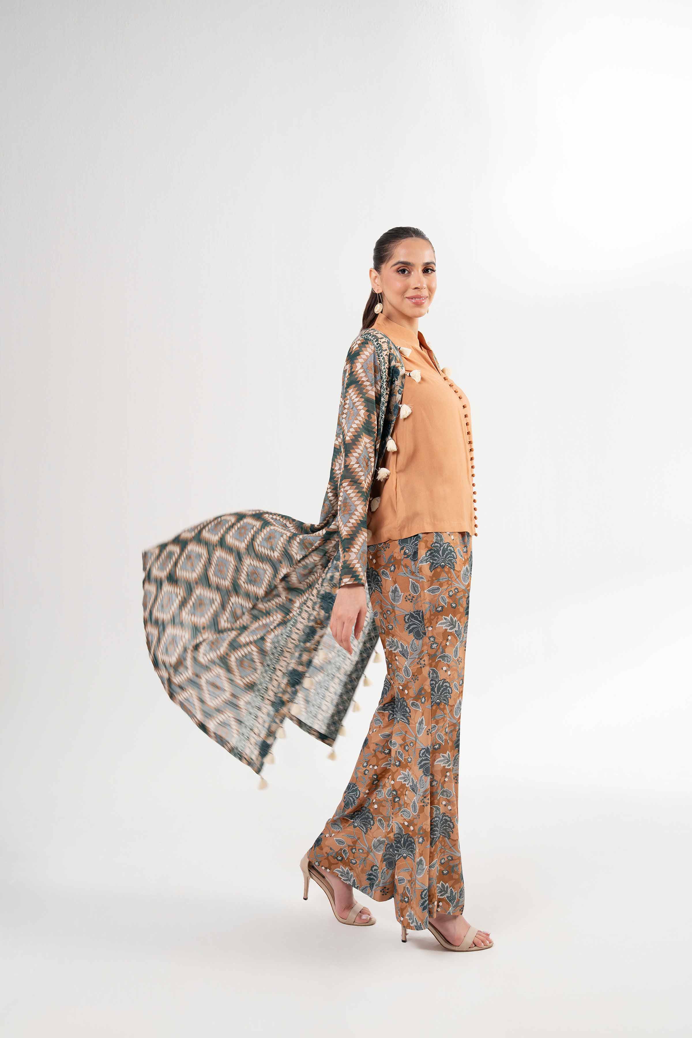 3 Piece - Printed Suit - 42502185 for Women - Unstitched Collection | Nishat | Shop Online