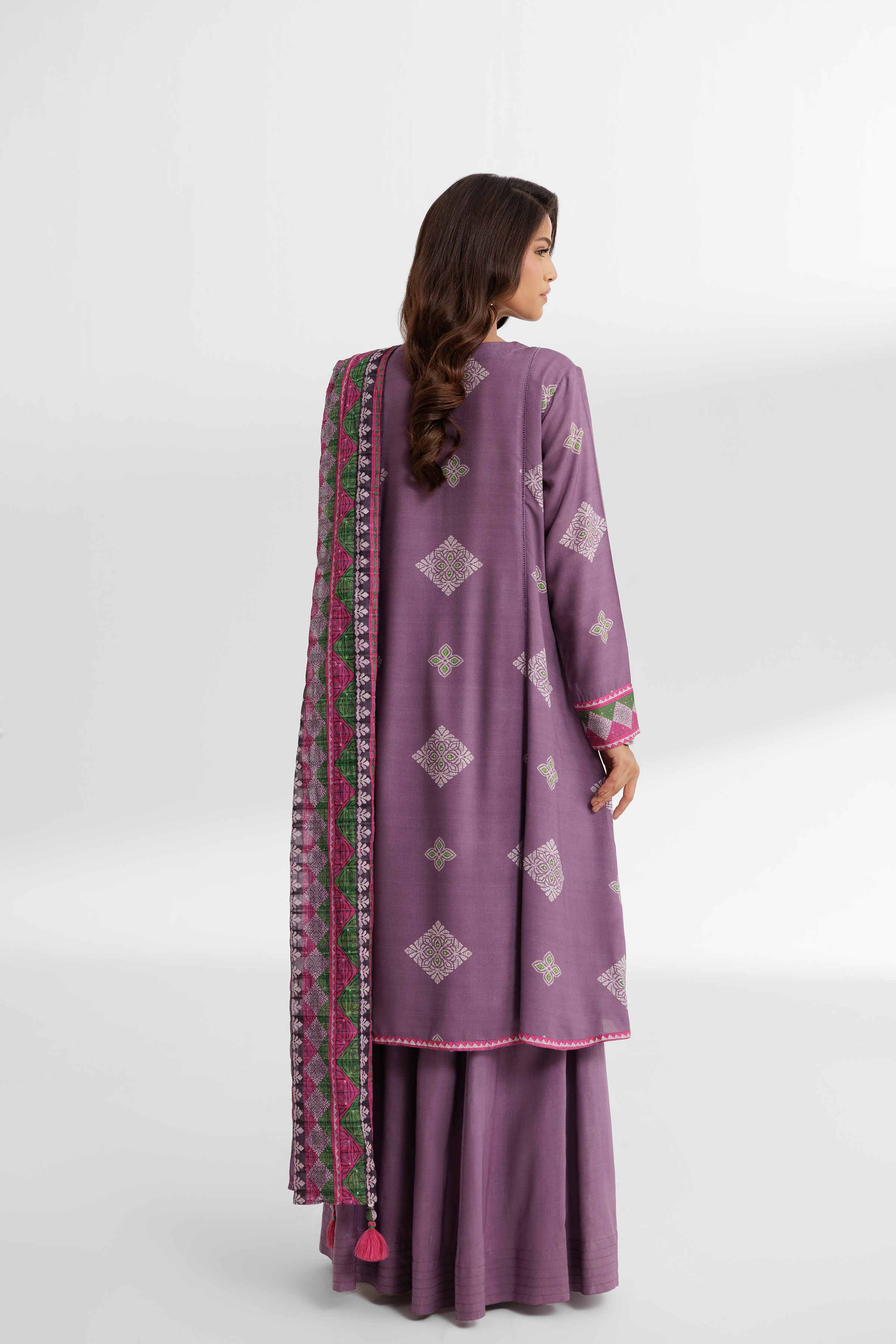 3 Piece - Printed Suit - 42502193 for Women - Unstitched Collection | Nishat | Shop Online