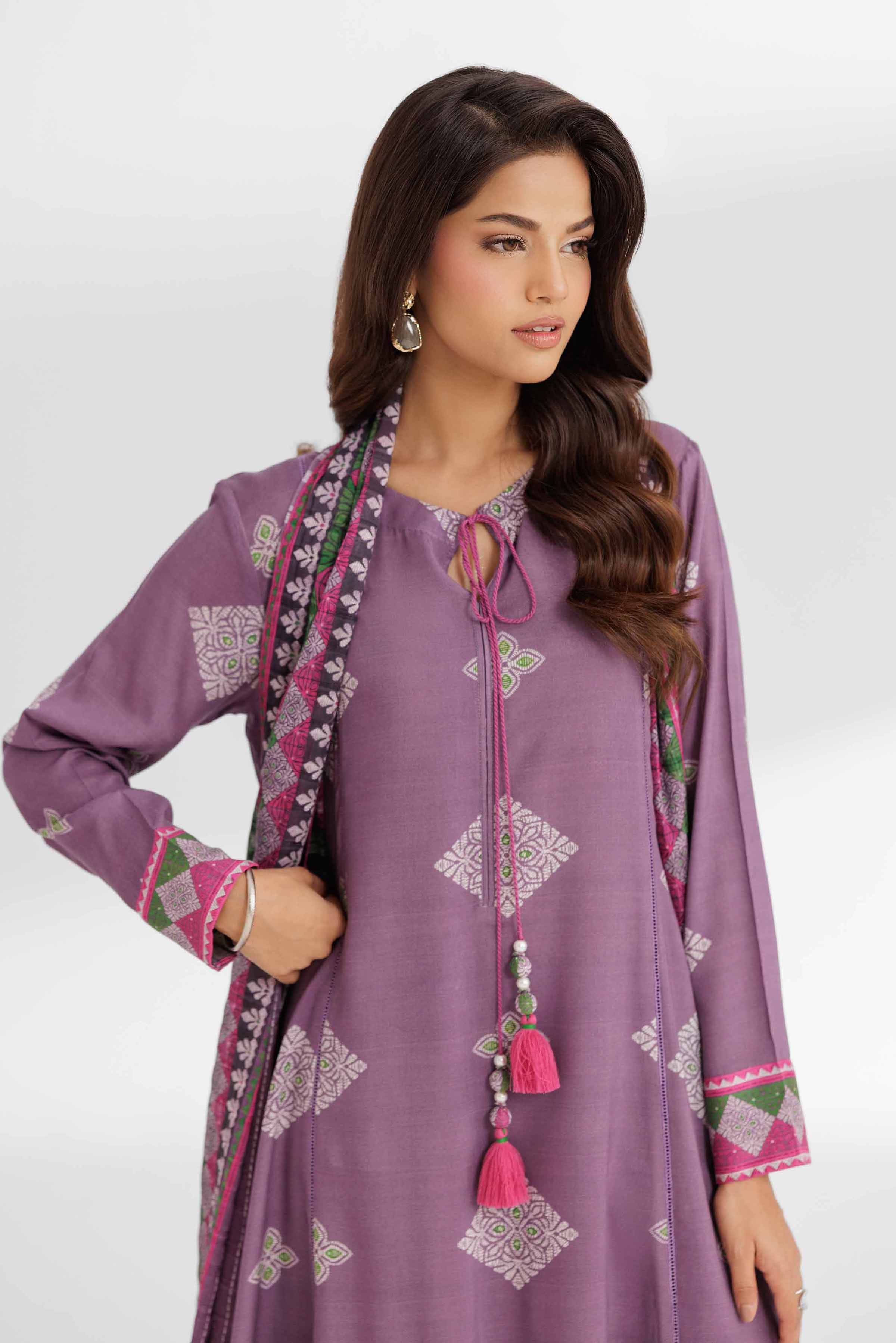 3 Piece - Printed Suit - 42502193 for Women - Unstitched Collection | Nishat | Shop Online