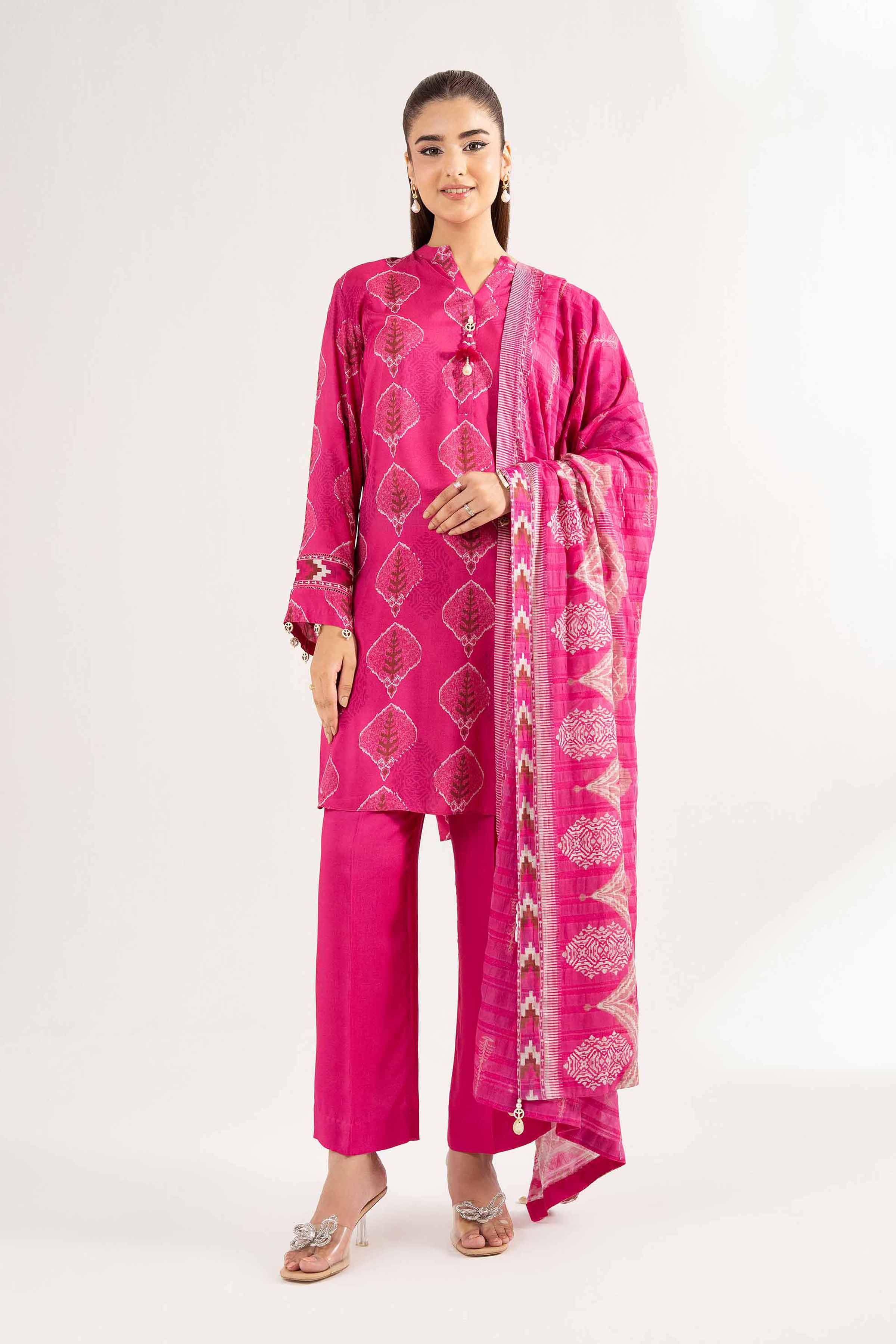 3 Piece - Printed Suit - 42502194 for Women - Unstitched Collection | Nishat | Shop Online
